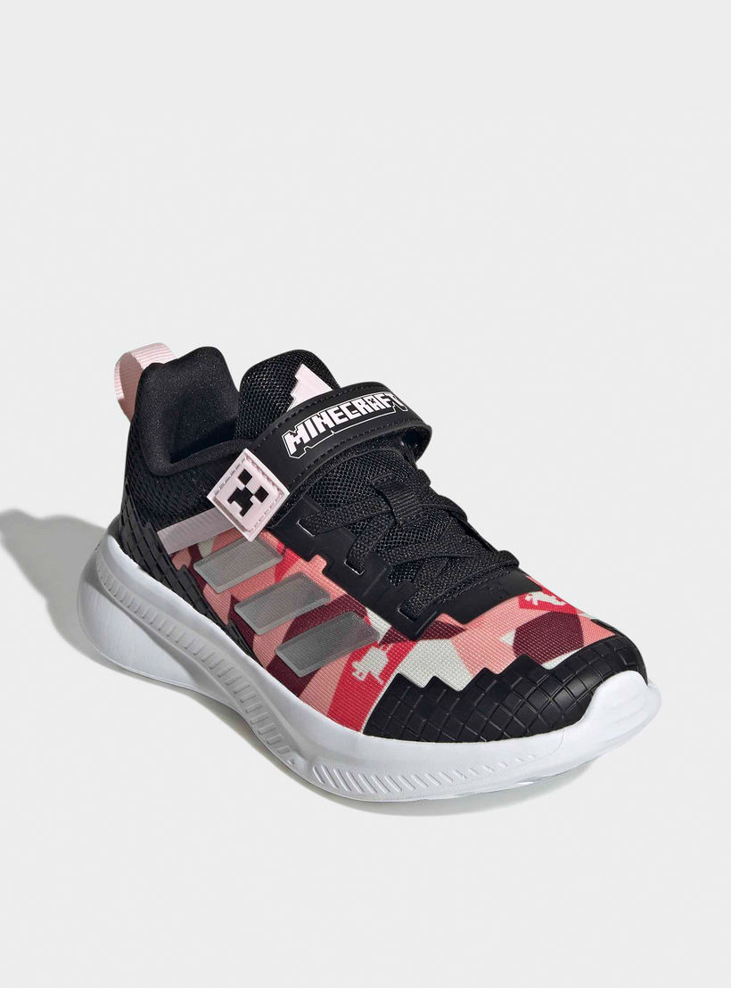 حذاء سنيكرز فورتارن ماين كرافت بتصميم قوالب ملونة للفتيات من أديداس-girls-shoes-sneakers-image-1