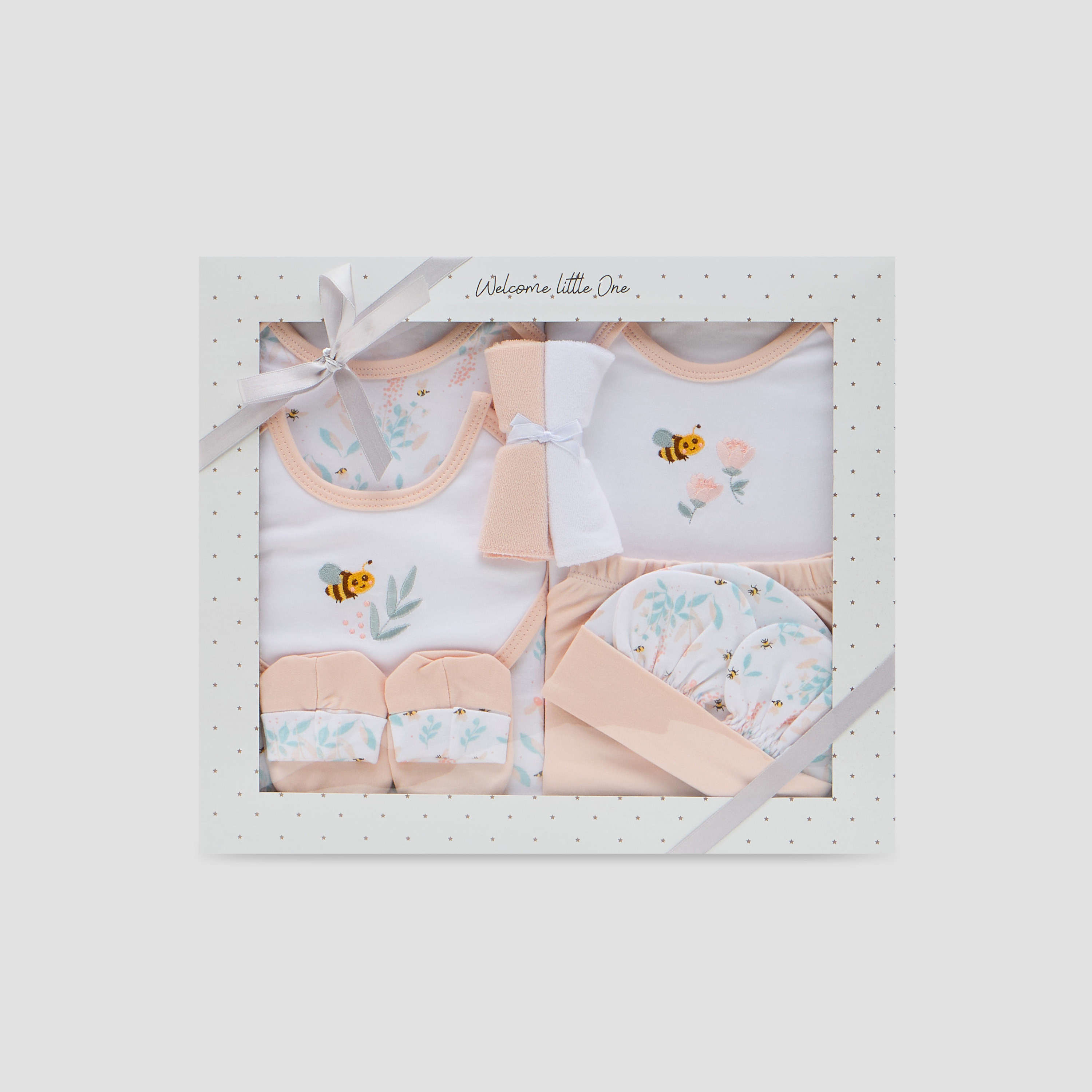 طقم هدايا ملابس متنوعة 9 قطع من جونيورز-baby-girls-clothing-setsandcoords-image-1