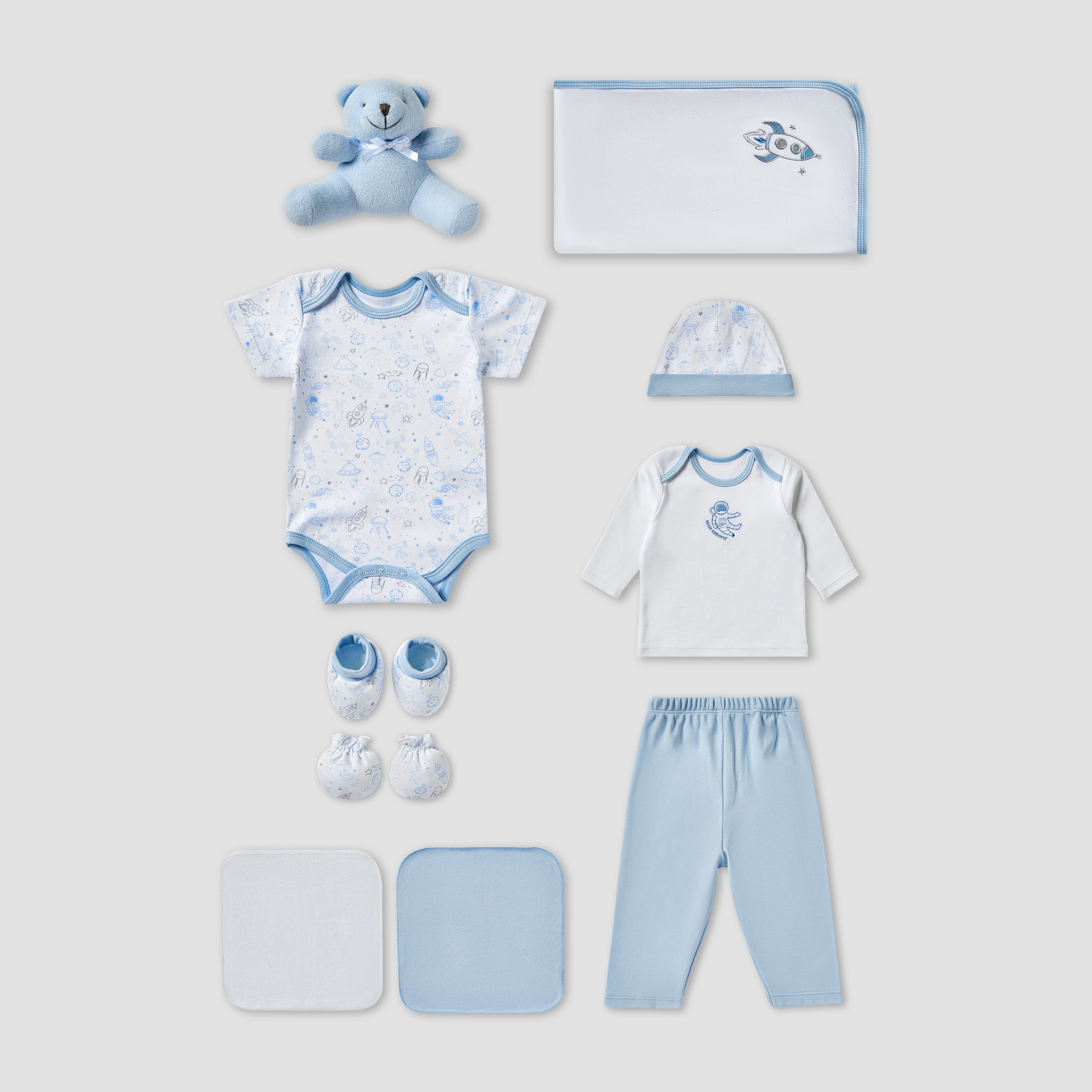 طقم هدايا ملابس بطبعات 10 قطع من جونيورز-baby-boys-clothing-setsandcoords-image-2