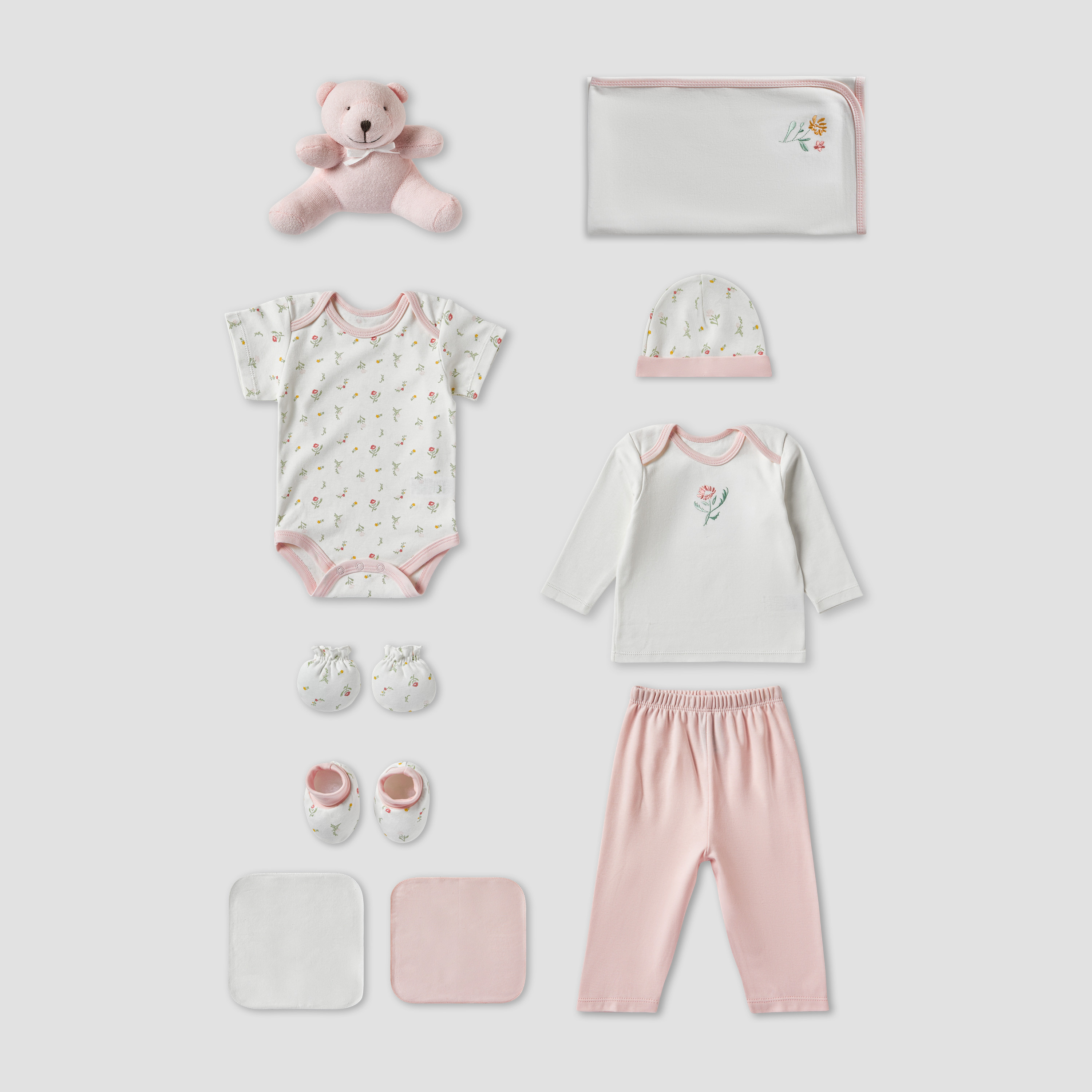 Juniors 10-Piece Printed Clothing Gift Set-baby-girls-clothing-setsandcoords-image-2