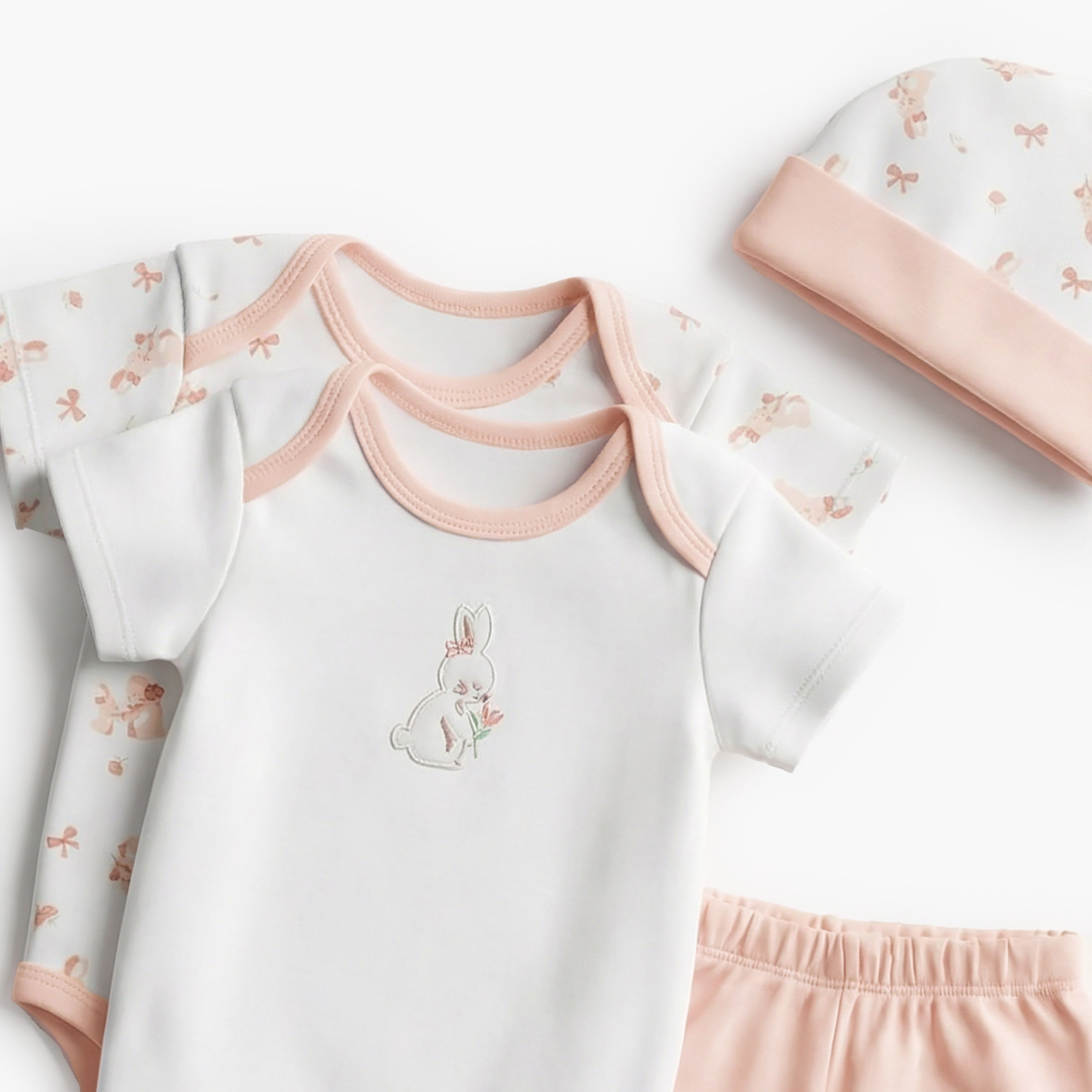Set of 9 Juniors Clothing Gift Set with Bunny Print-baby-girls-clothing-setsandcoords-image-12