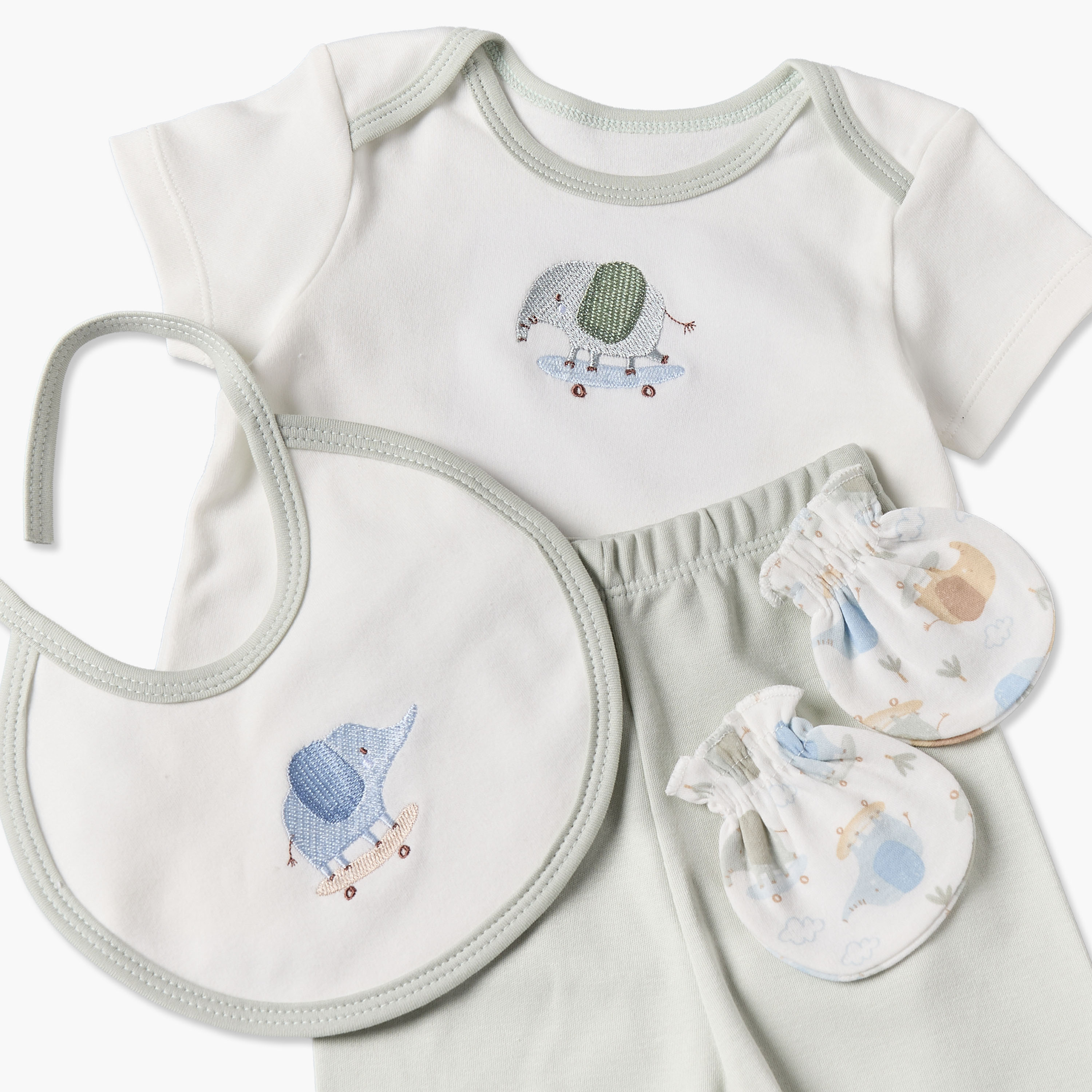 طقم ملابس 9 قطع بطبعات فيل للمواليد الجدد-baby-boys-clothing-setsandcoords-image-13