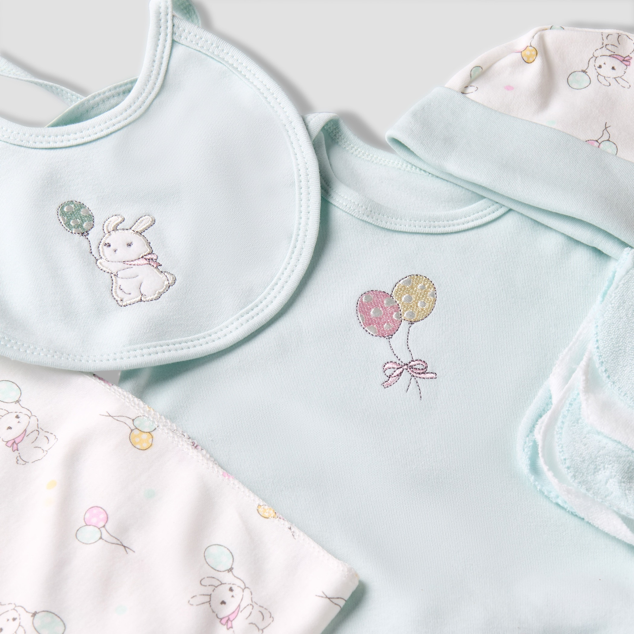 Set of 12 Juniors Clothing Gift Set with Bunny Print-baby-girls-clothing-setsandcoords-image-14