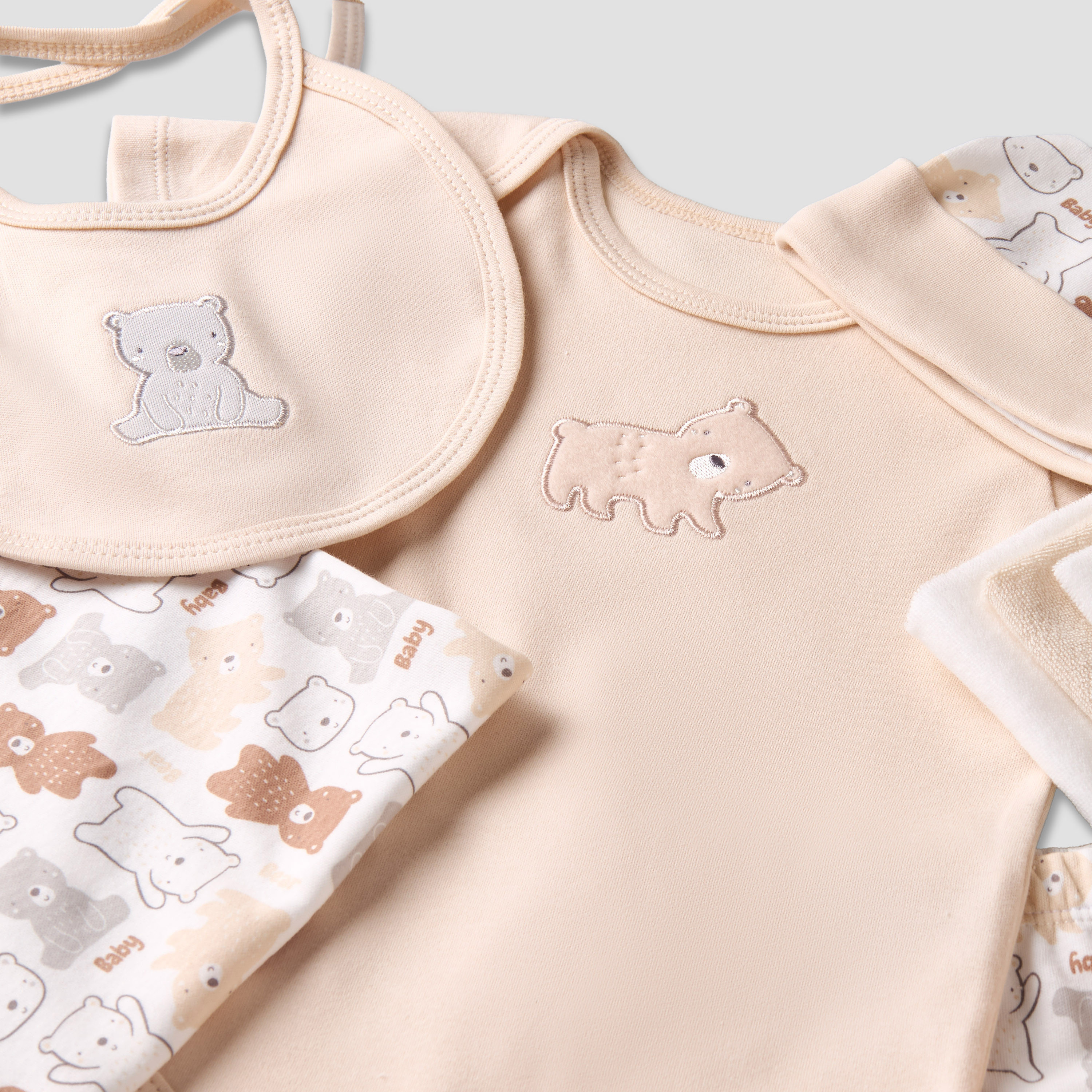 Set of 12 Juniors Clothing Gift Set with Bear Print-baby-boys-clothing-setsandcoords-image-13