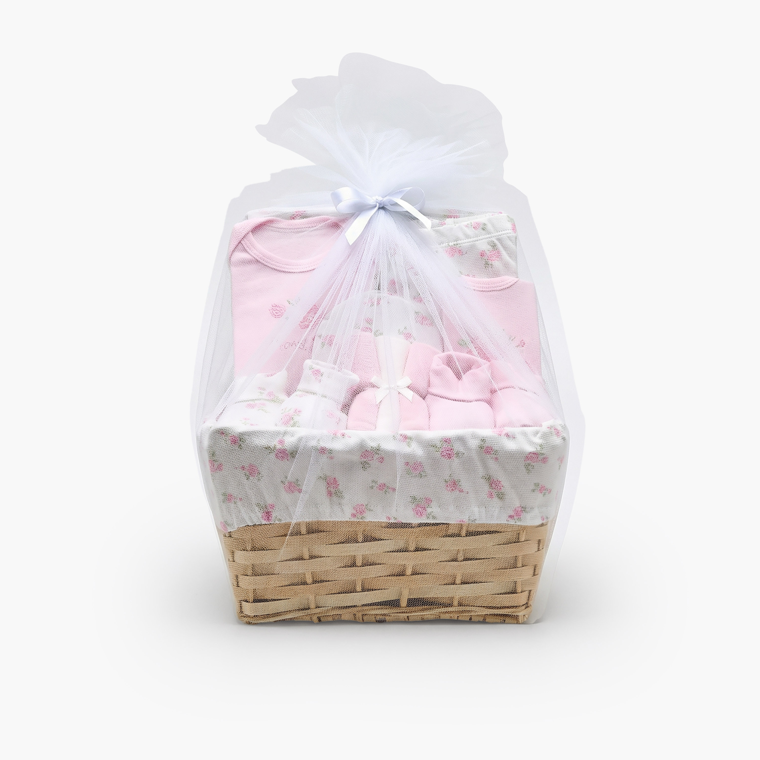 Set of 11 Juniors Clothing Gift Set with Floral Print-baby-girls-clothing-setsandcoords-image-1