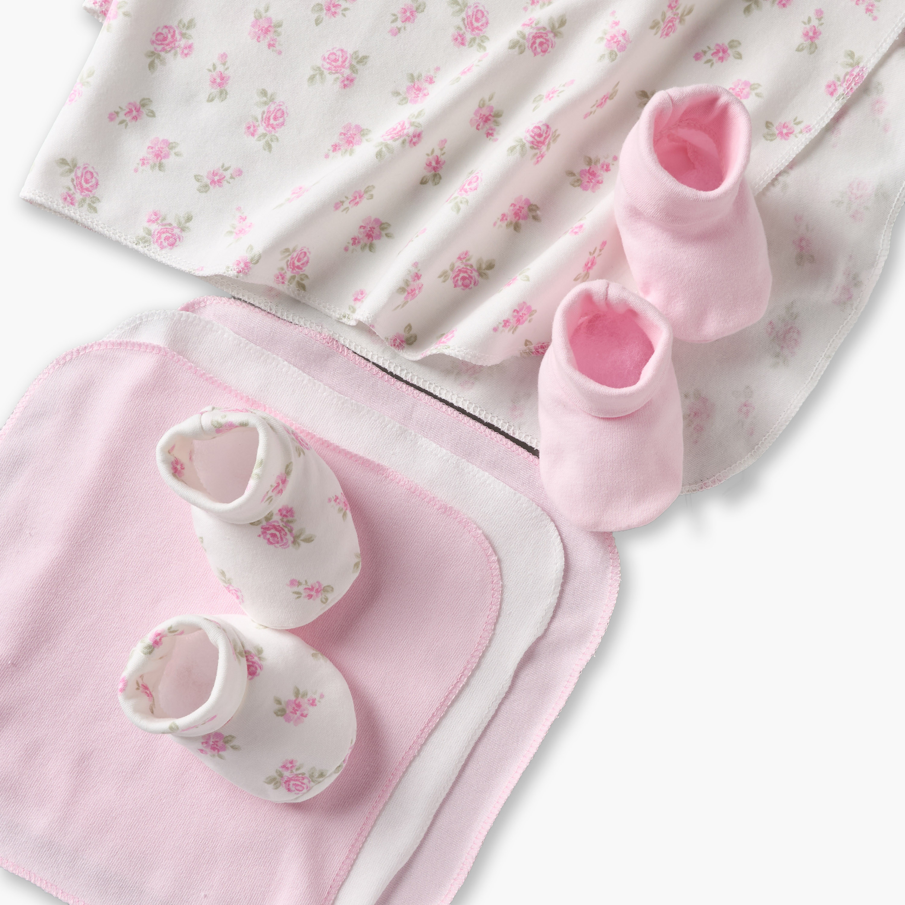 Set of 11 Juniors Clothing Gift Set with Floral Print-baby-girls-clothing-setsandcoords-image-14