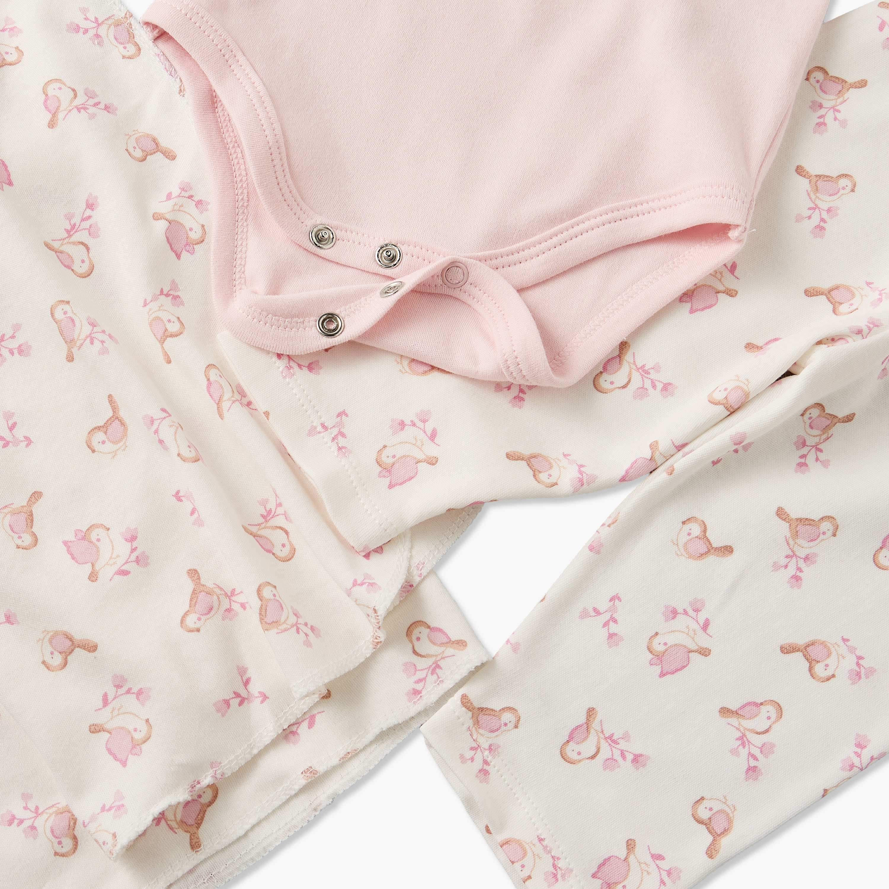 طقم هدايا ملابس 12 قطعة بطبعات طيور من جونيورز-baby-girls-clothing-setsandcoords-image-13