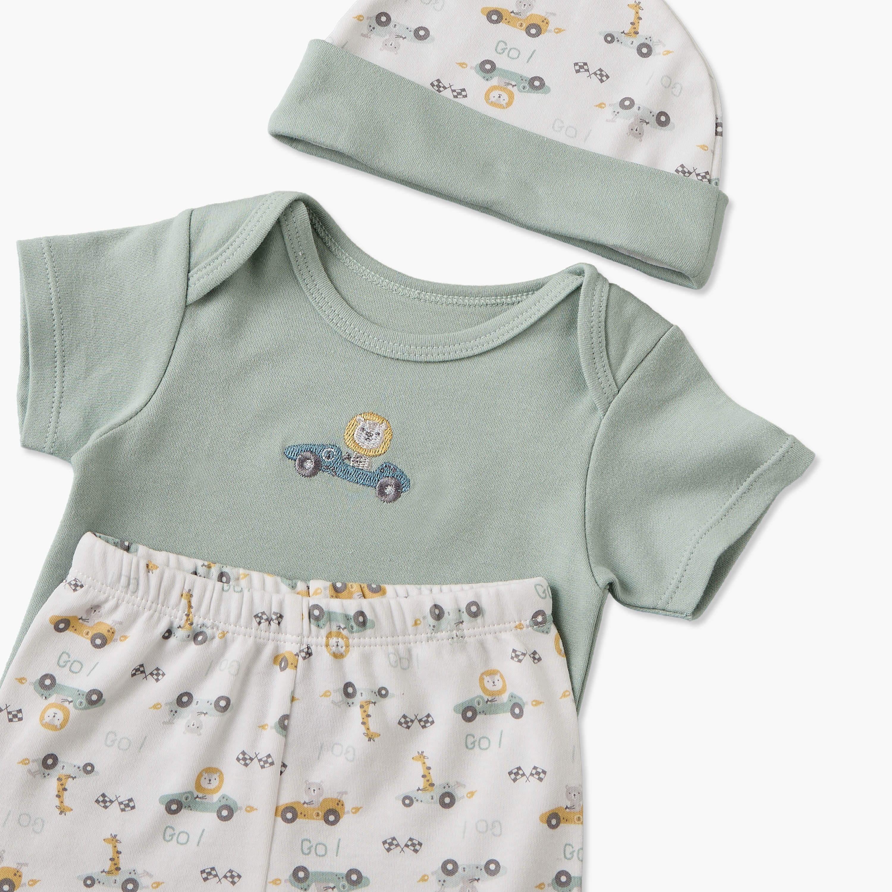 Set of 12 Juniors Clothing Gift Set with Safari Print-baby-boys-clothing-setsandcoords-image-12