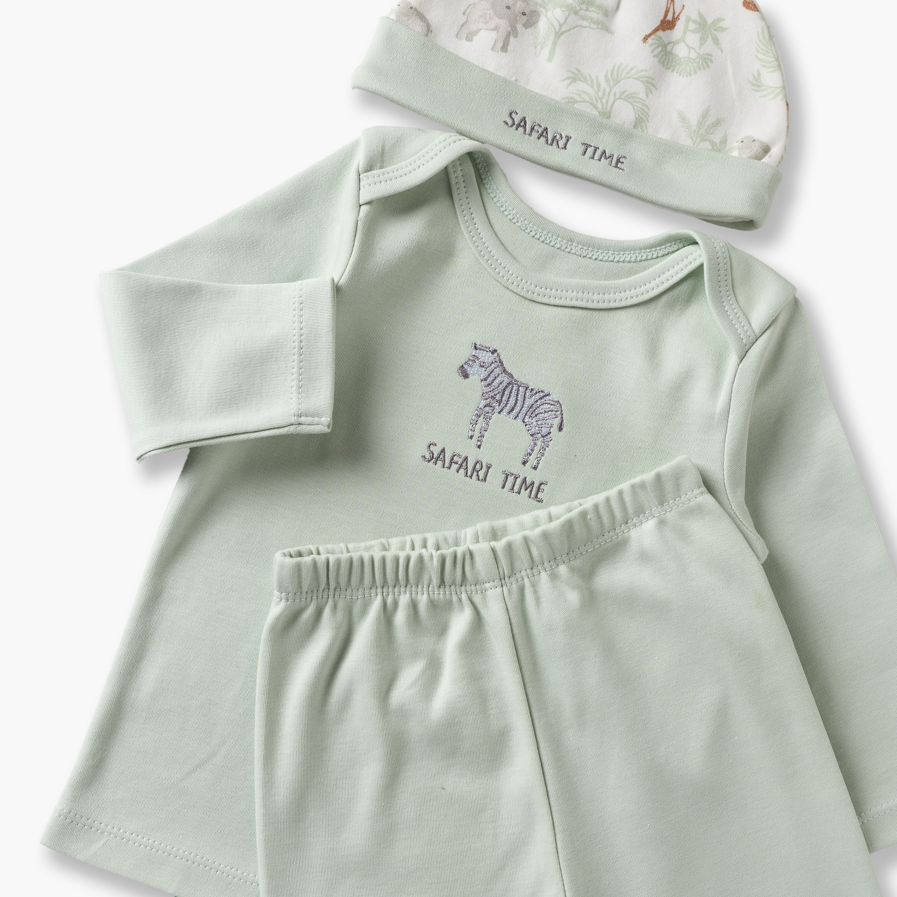 طقم هدايا ملابس بطبعات من جونيورز - طقم من 10 قطع-baby-boys-clothing-setsandcoords-image-11