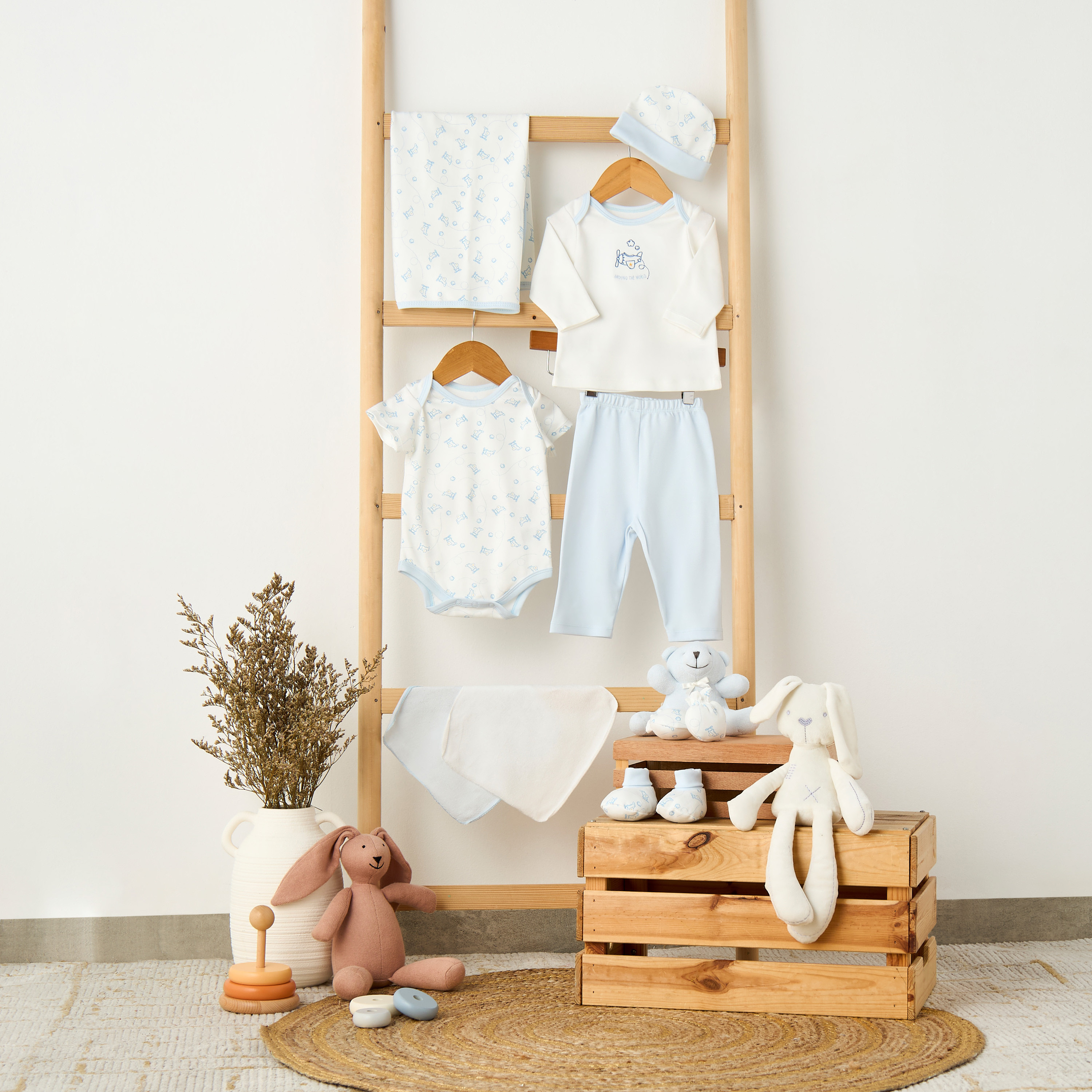 Set of 11 Juniors Clothing Gift Set with Aeroplane Print-baby-boys-clothing-setsandcoords-image-17
