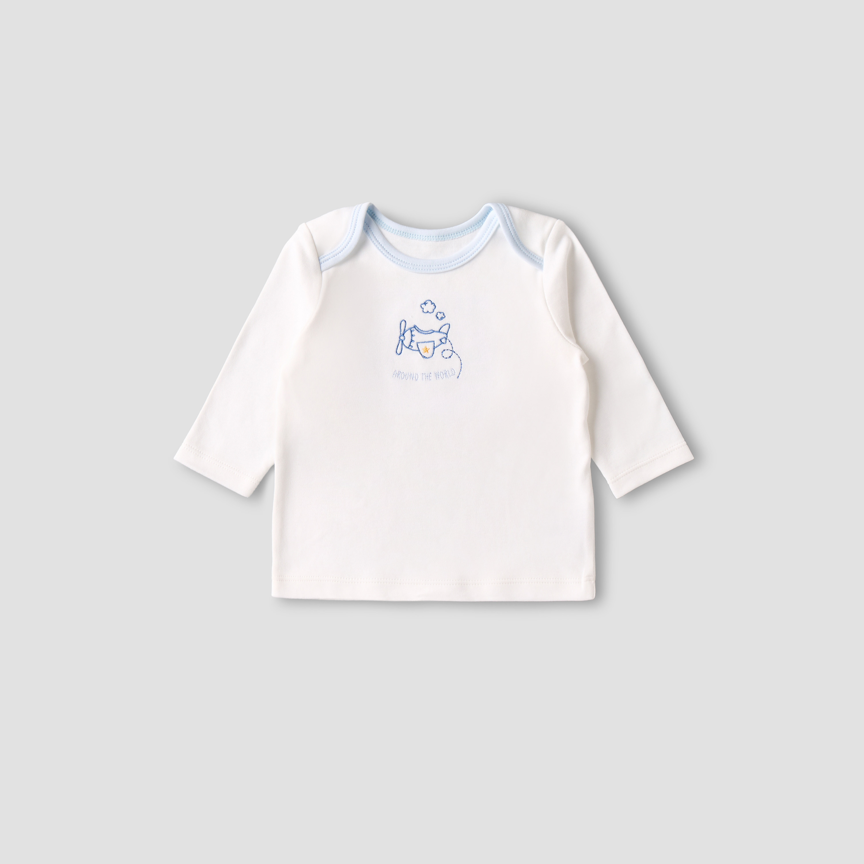 Set of 11 Juniors Clothing Gift Set with Aeroplane Print-baby-boys-clothing-setsandcoords-image-3