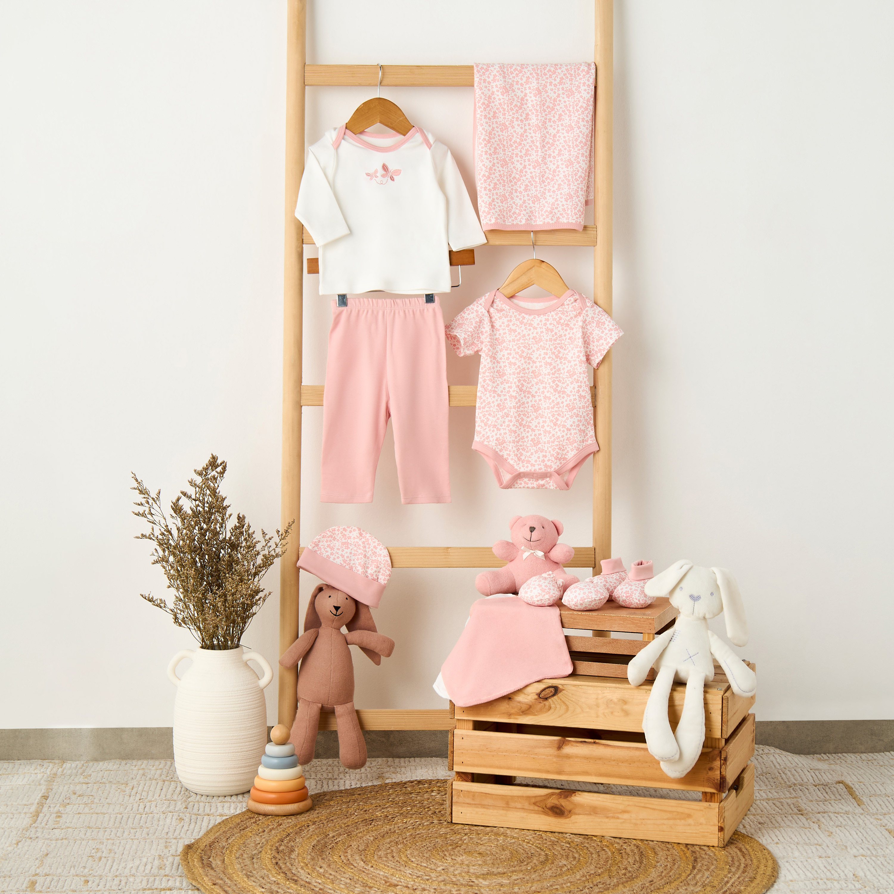 Set of 10 Juniors Clothing Gift Set with Snap Button Closure-baby-girls-clothing-setsandcoords-image-16