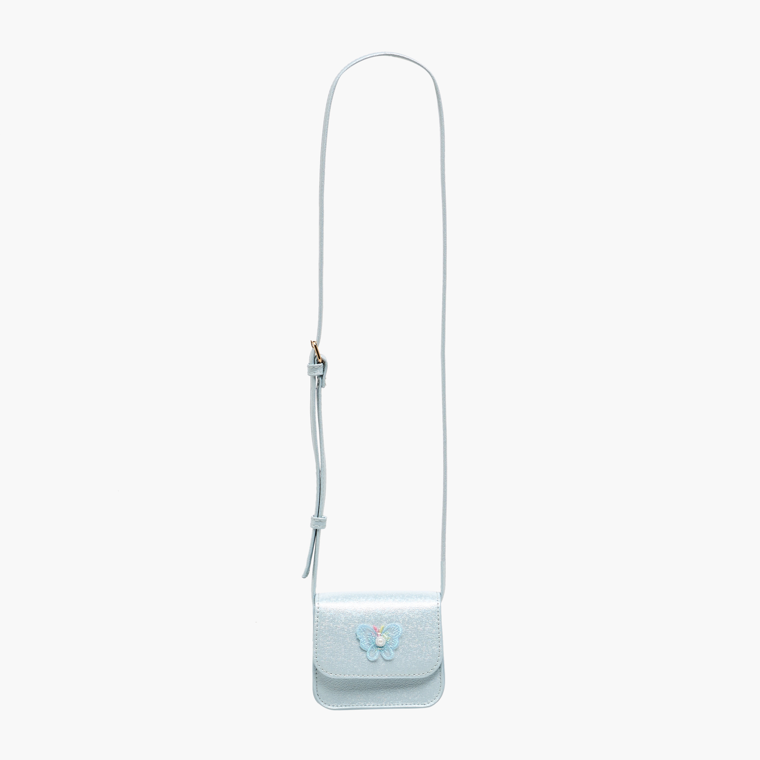 Flora Bella Butterfly Applique Crossbody Bag with Chain Strap-girls-accessories-bags-image-3