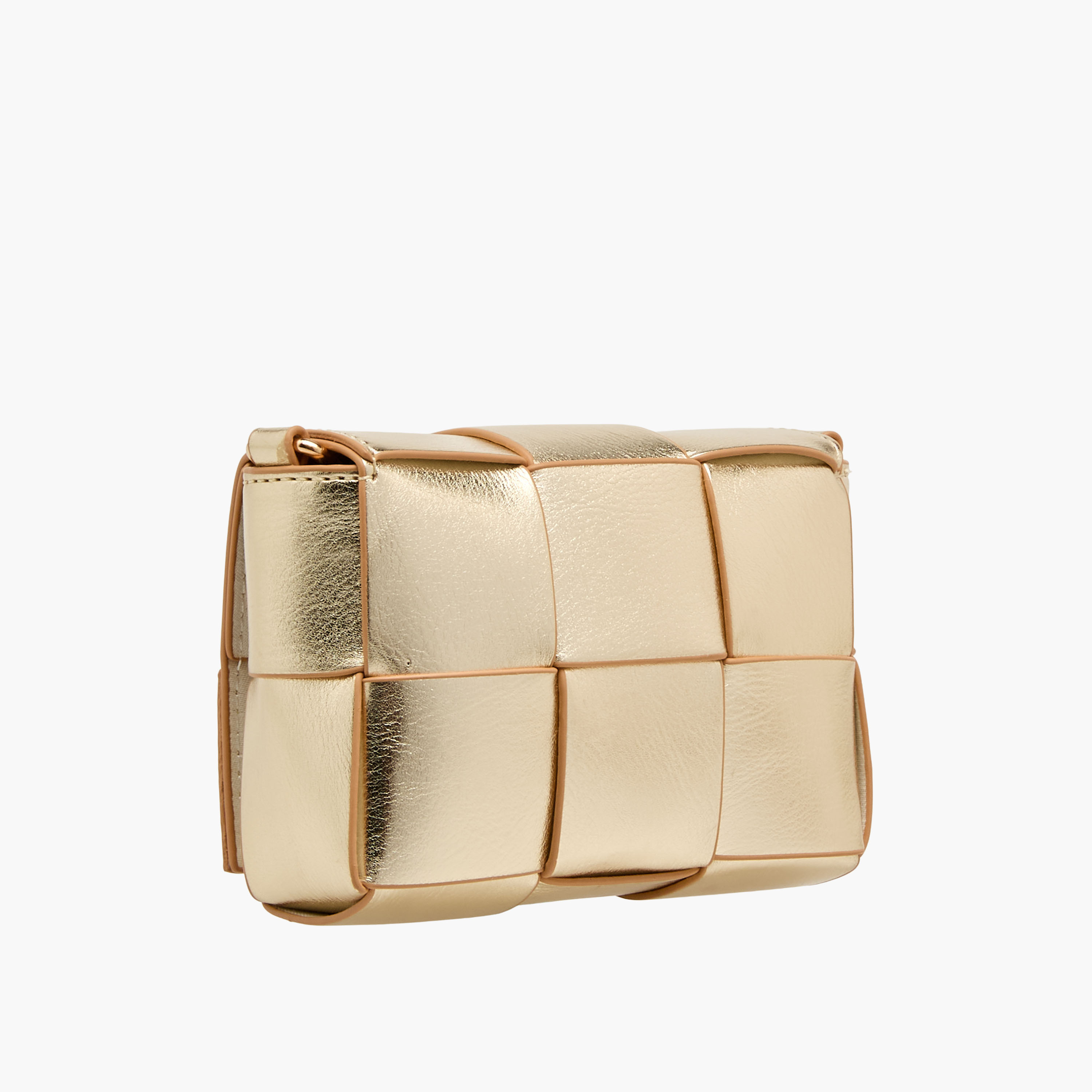 Flora Bella Weave Textured Crossbody Bag with Chain Strap-girls-accessories-bags-image-4