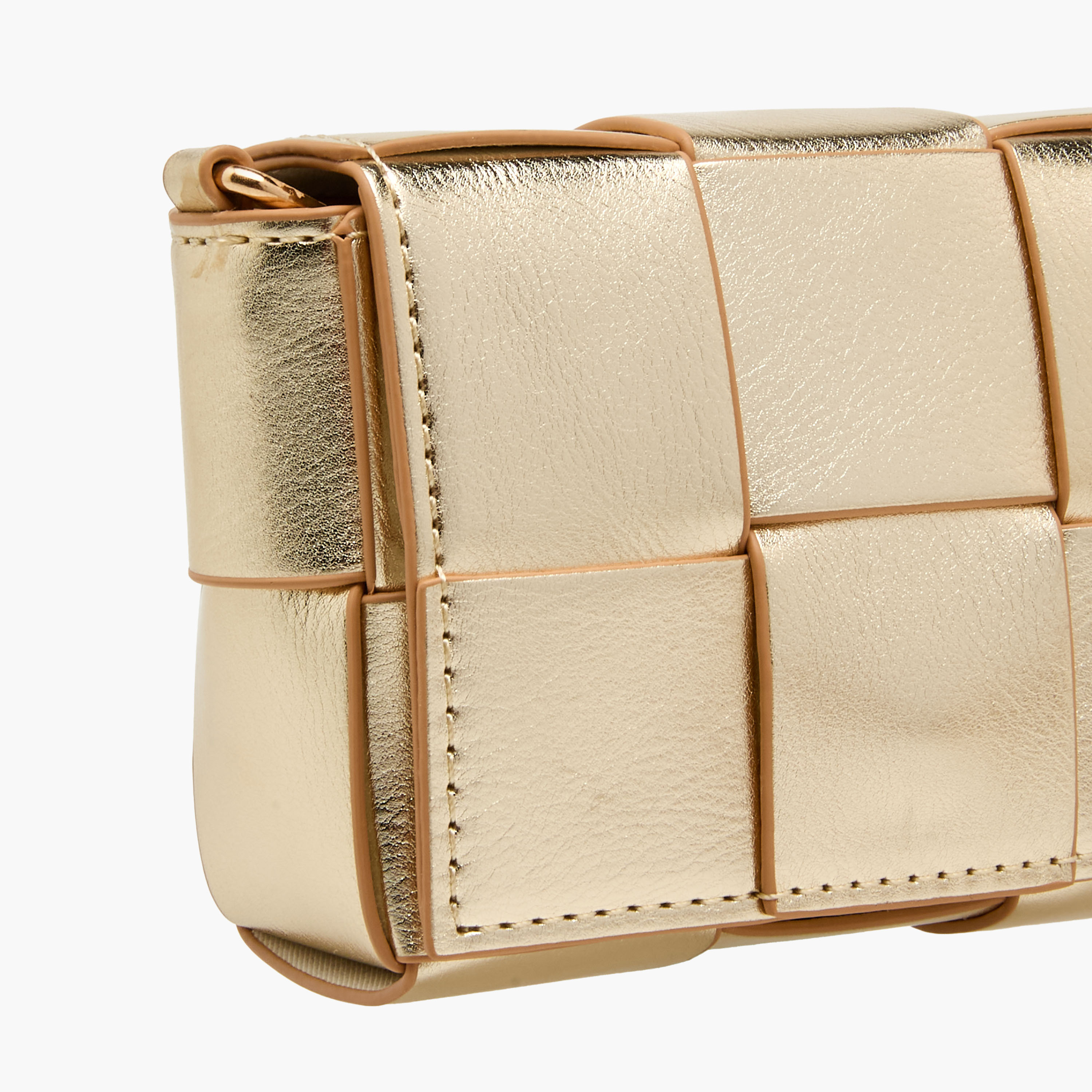 Flora Bella Weave Textured Crossbody Bag with Chain Strap-girls-accessories-bags-image-5