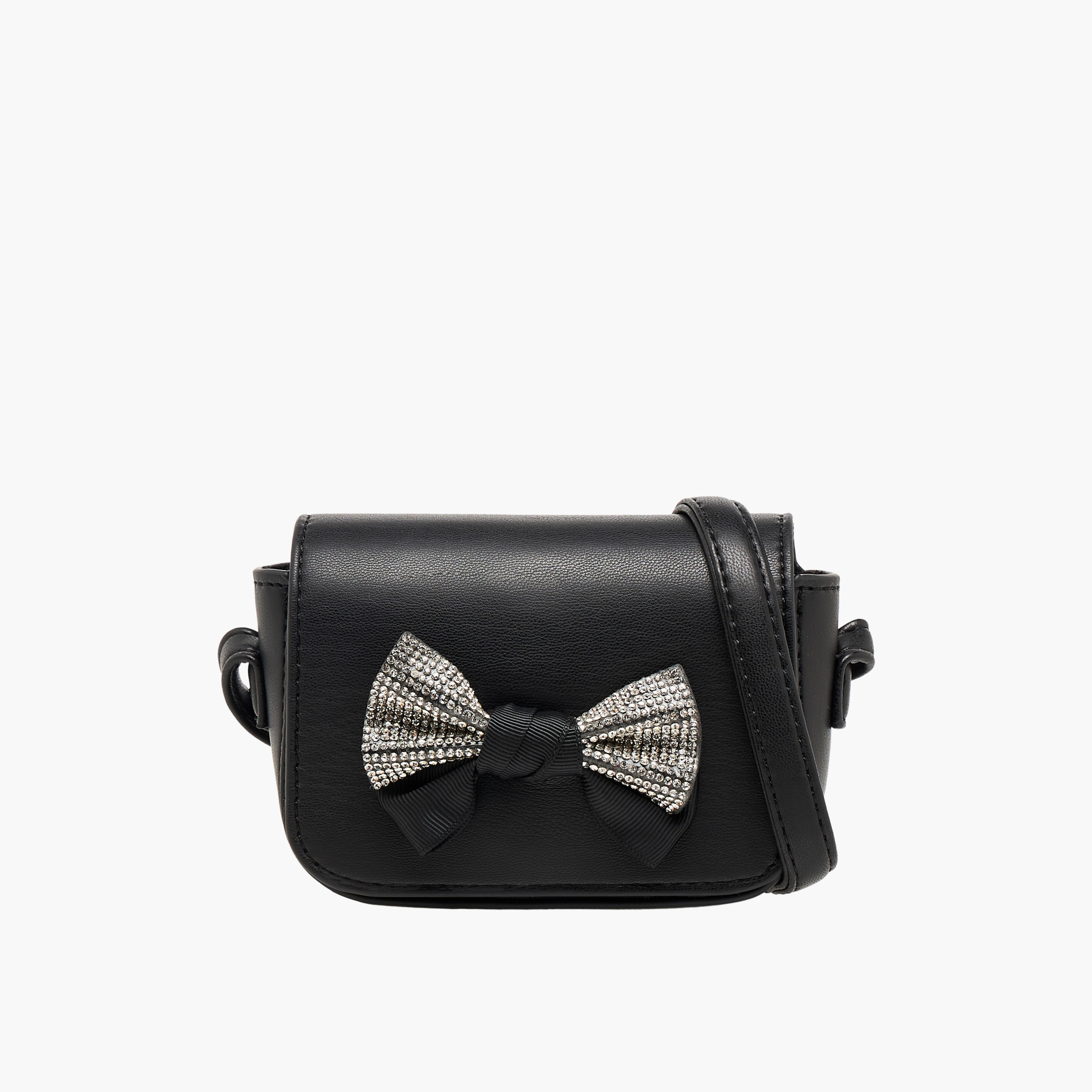 Flora Bella Embellished Bow Crossbody Bag with Chain Strap-girls-accessories-bags-image-1