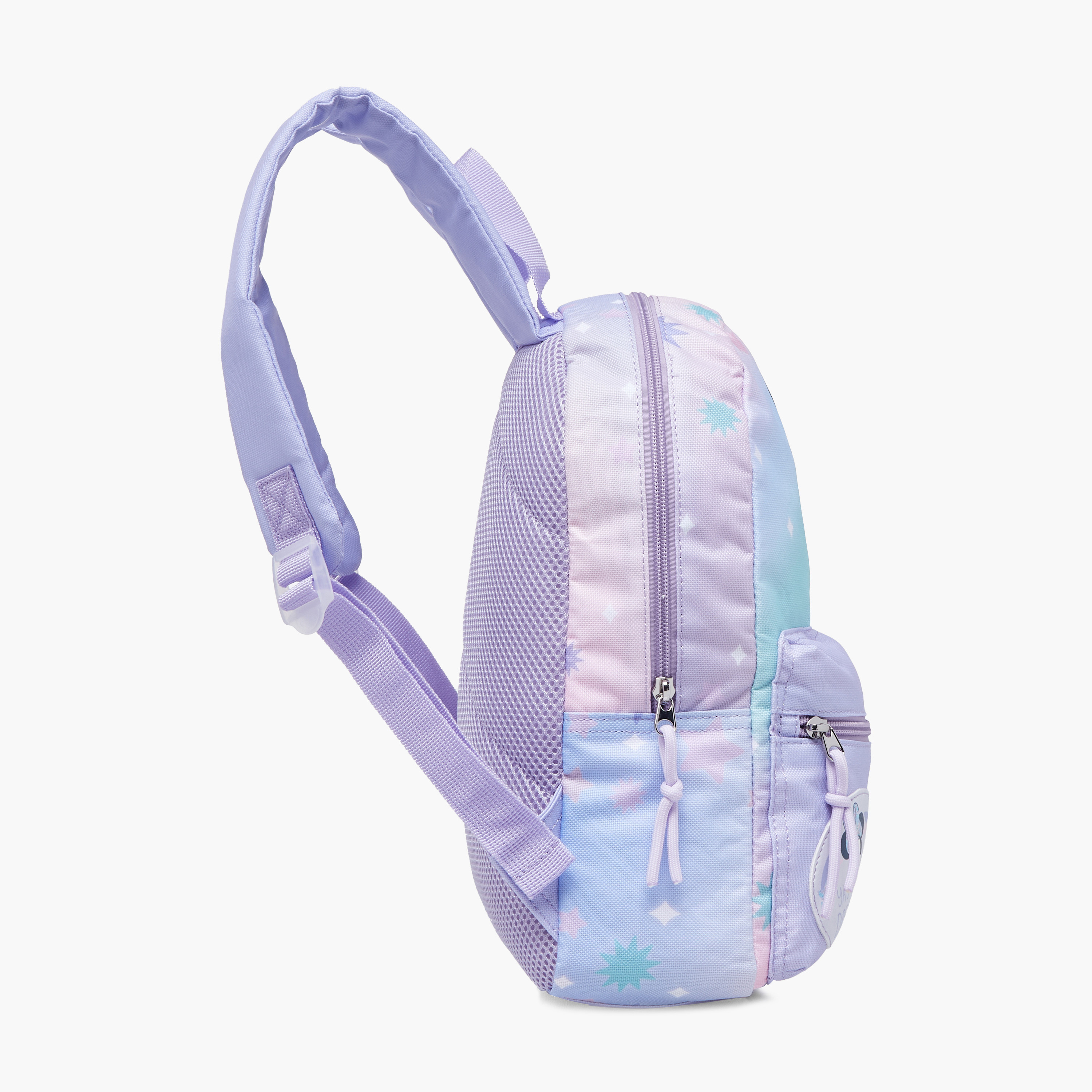 Minnie Mouse Print School Backpack with Adjustable Shoulder Straps and Zip Closure - 33x25x10 cm-school-bagsandbackpacks-backpacks-image-4