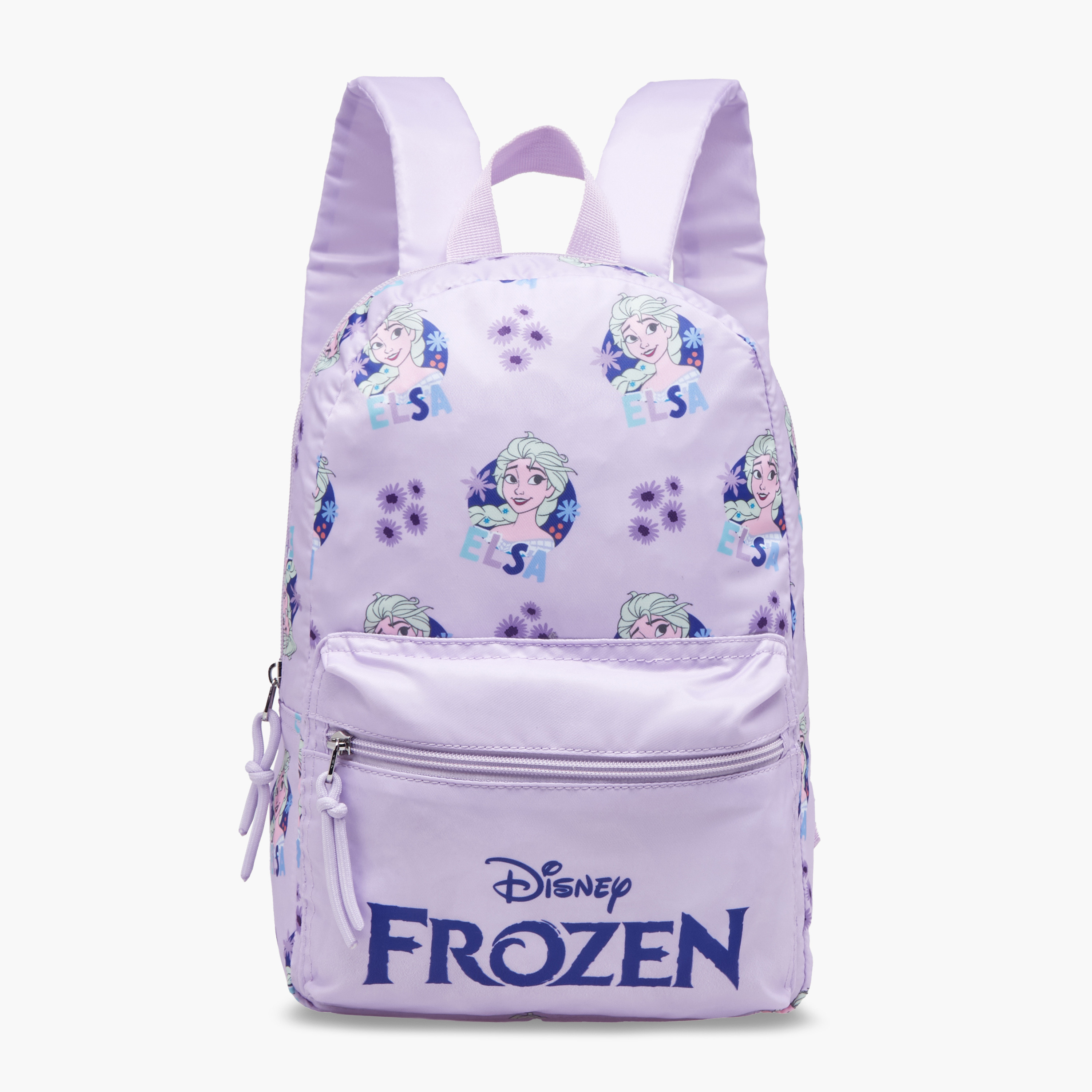Frozen Print School Backpack with Adjustable Shoulder Straps and Zip Closure - 33x25x10 cm-school-bagsandbackpacks-backpacks-image-1