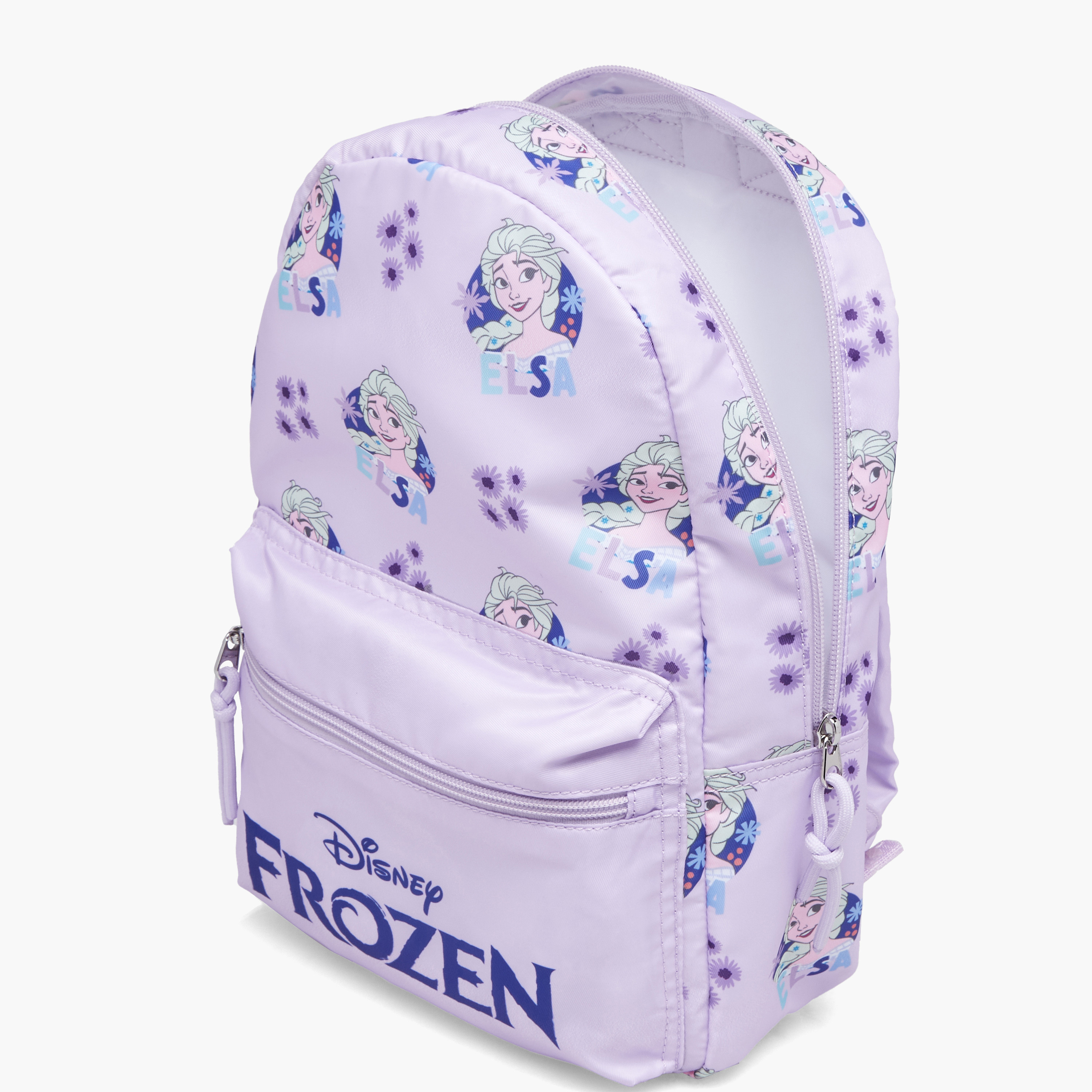 Frozen Print School Backpack with Adjustable Shoulder Straps and Zip Closure - 33x25x10 cm-school-bagsandbackpacks-backpacks-image-7
