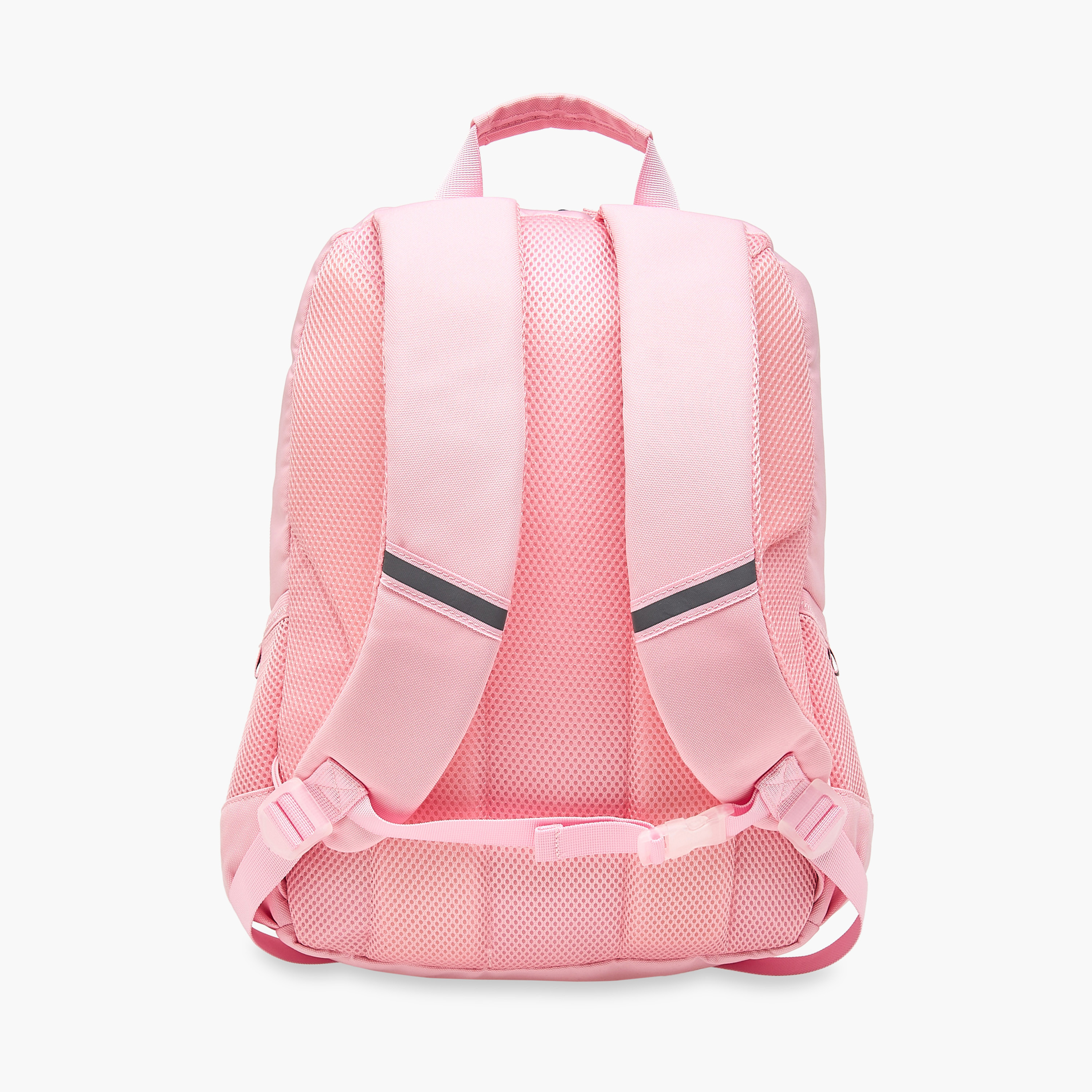 Minnie Mouse Print School Backpack with Adjustable Straps and Zip Closure - 13x31x41 cm-school-bagsandbackpacks-backpacks-image-3
