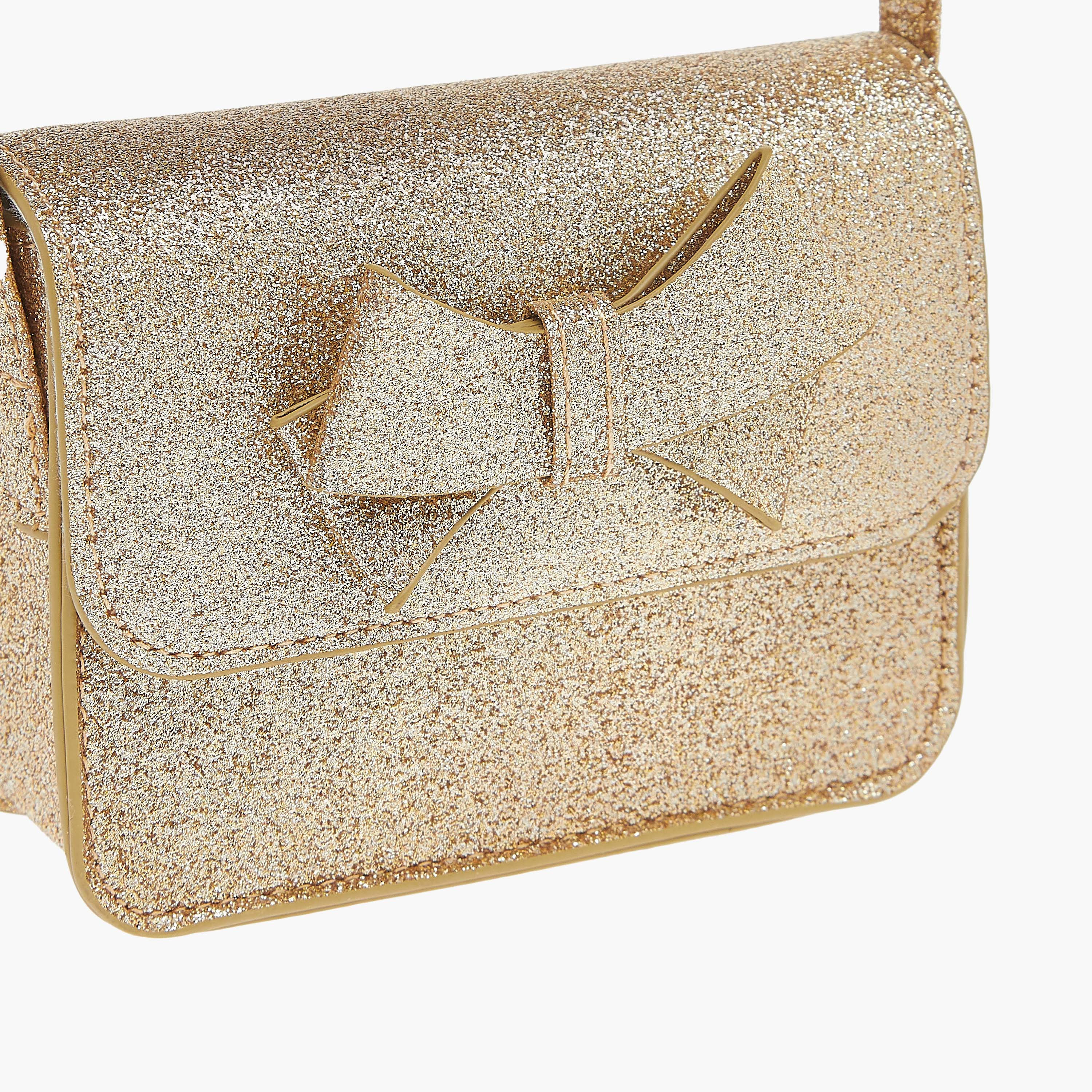 شنطة كروس بودي مزينة بحزام قابل للتعديل وإغلاق مغناطيسي من فلورا بيلا-girls-accessories-bags-image-4