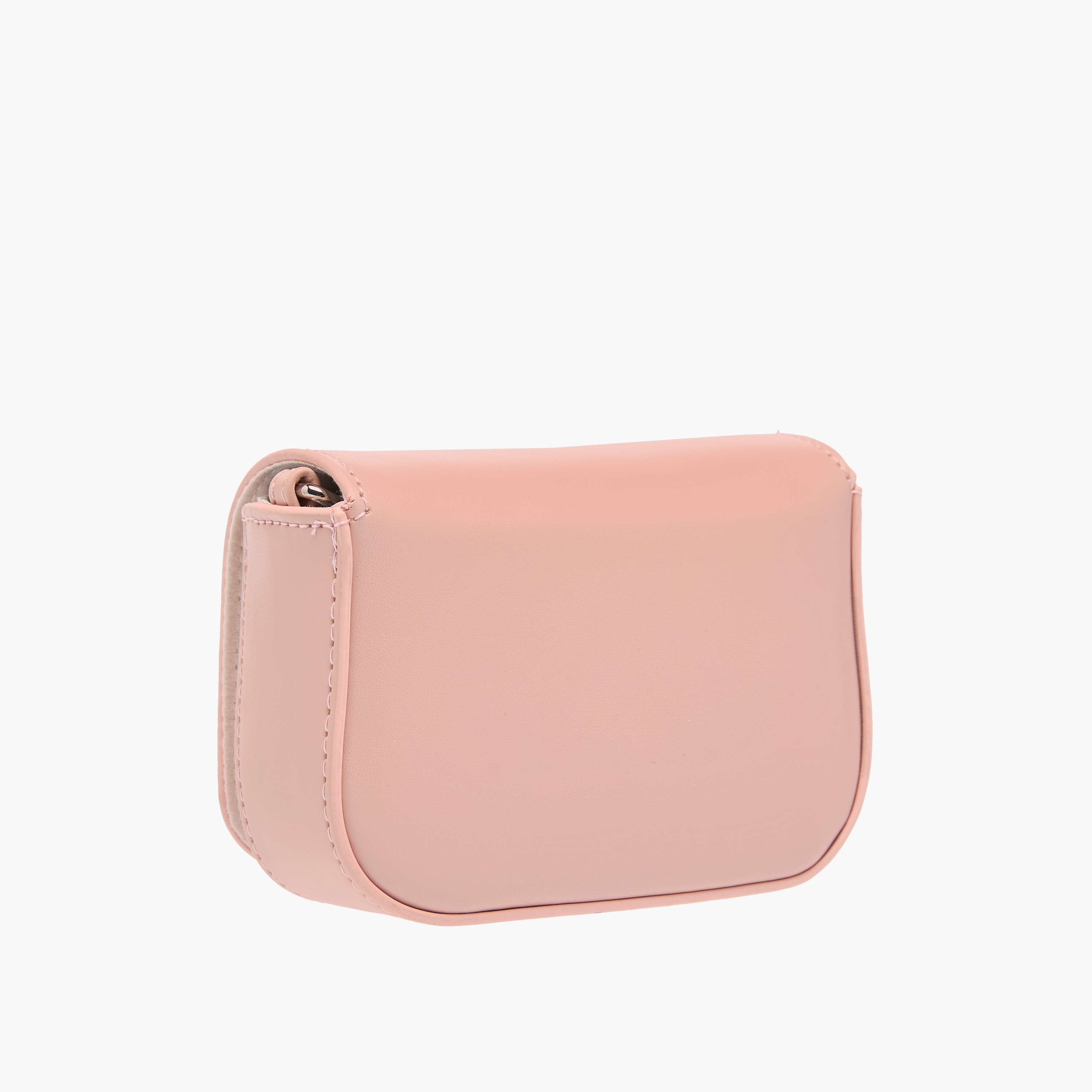 شنطة كروس بودي بحزام سلسلة وطية إغلاق وزينة وردة من فلورا بيلا-girls-accessories-bags-image-3