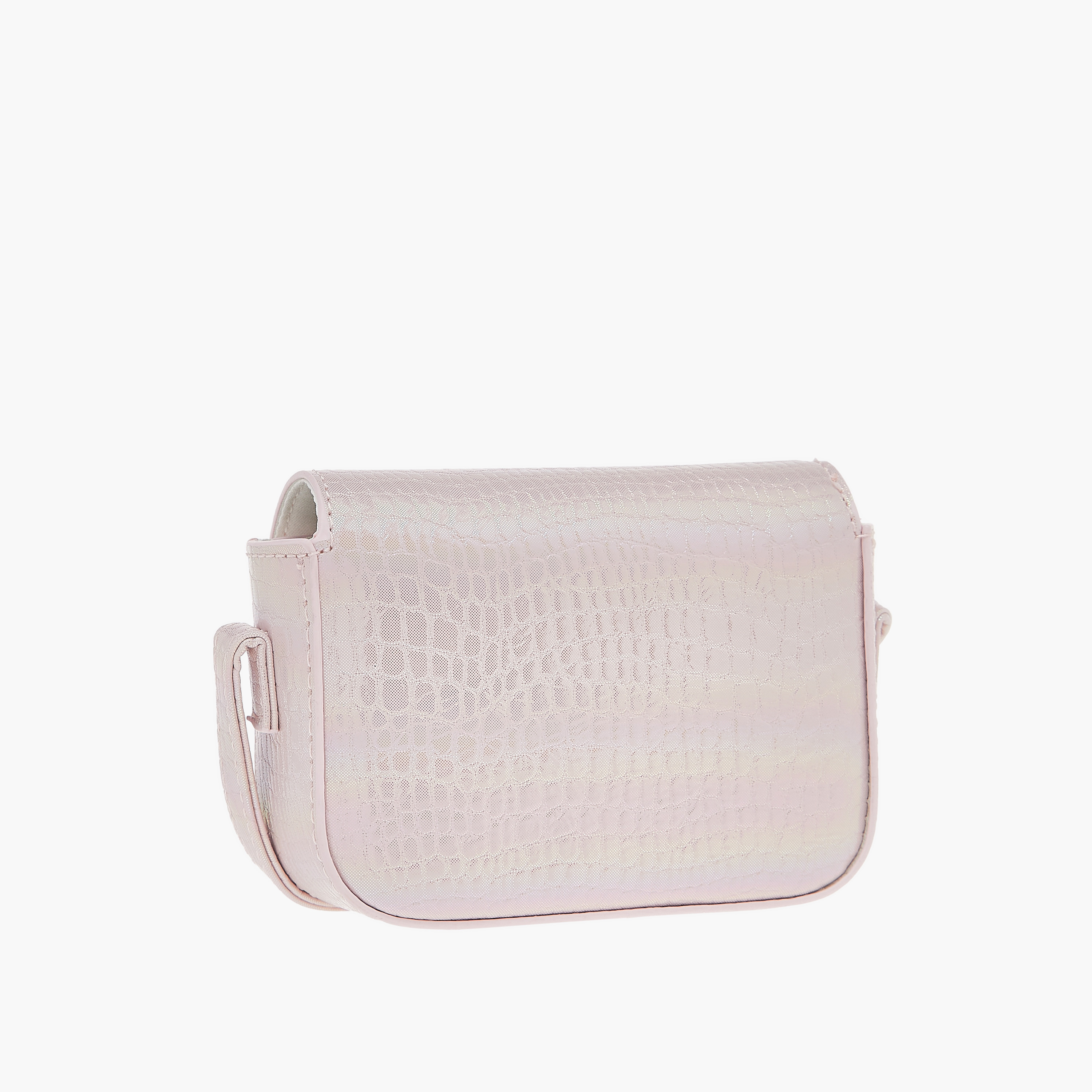 شنطة كروس بودي مزينة بحزام قابل للتعديل وإغلاق مغناطيسي من فلورا بيلا-girls-accessories-bags-image-3