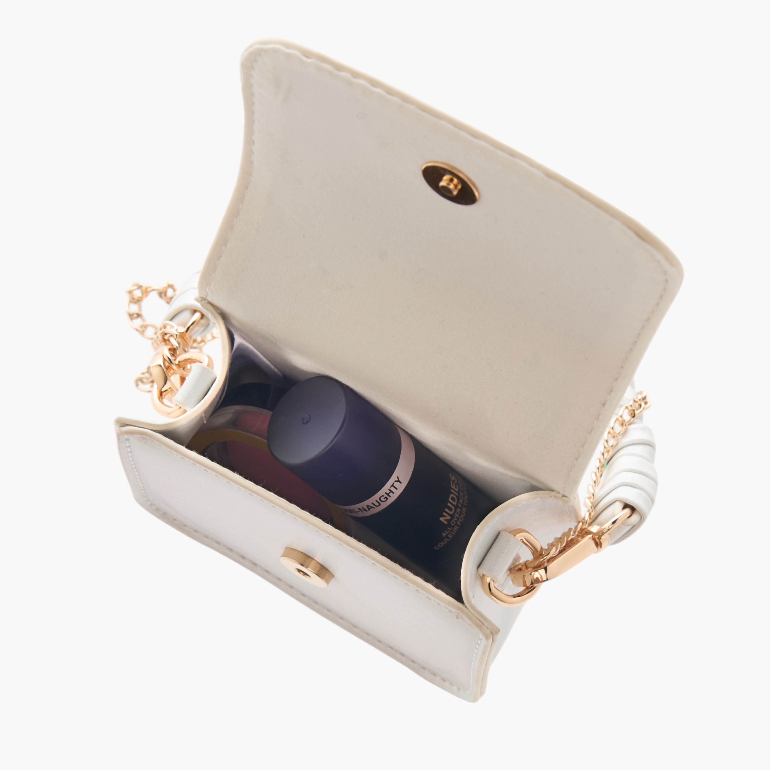 Flora Bella Bow Embellished Crossbody Bag with Chain Strap and Button Closure-girls-accessories-bags-image-7
