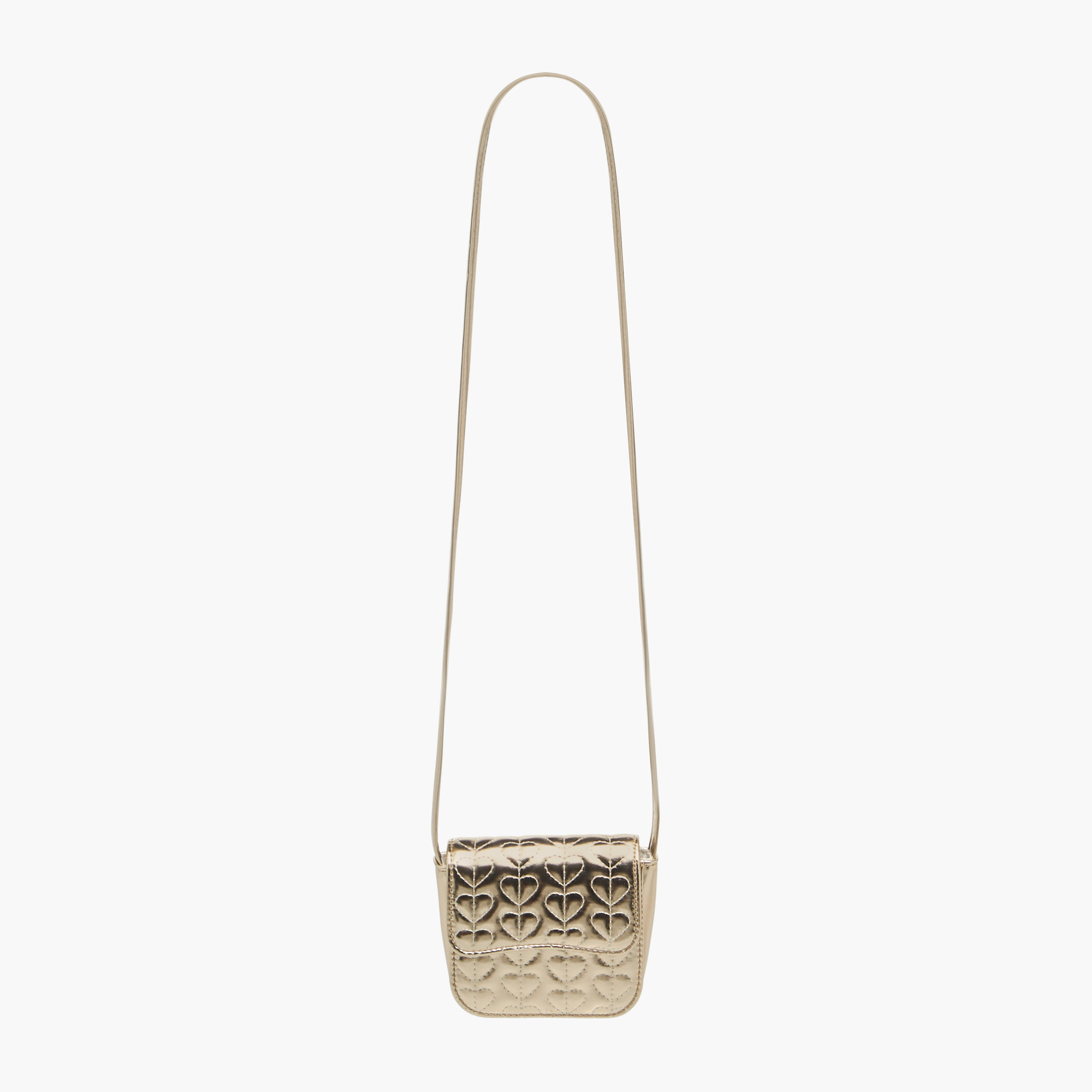 Flora Bella Heart Embroidered Crossbody Bag with Strap Handle and Flap Closure-girls-accessories-bags-image-2