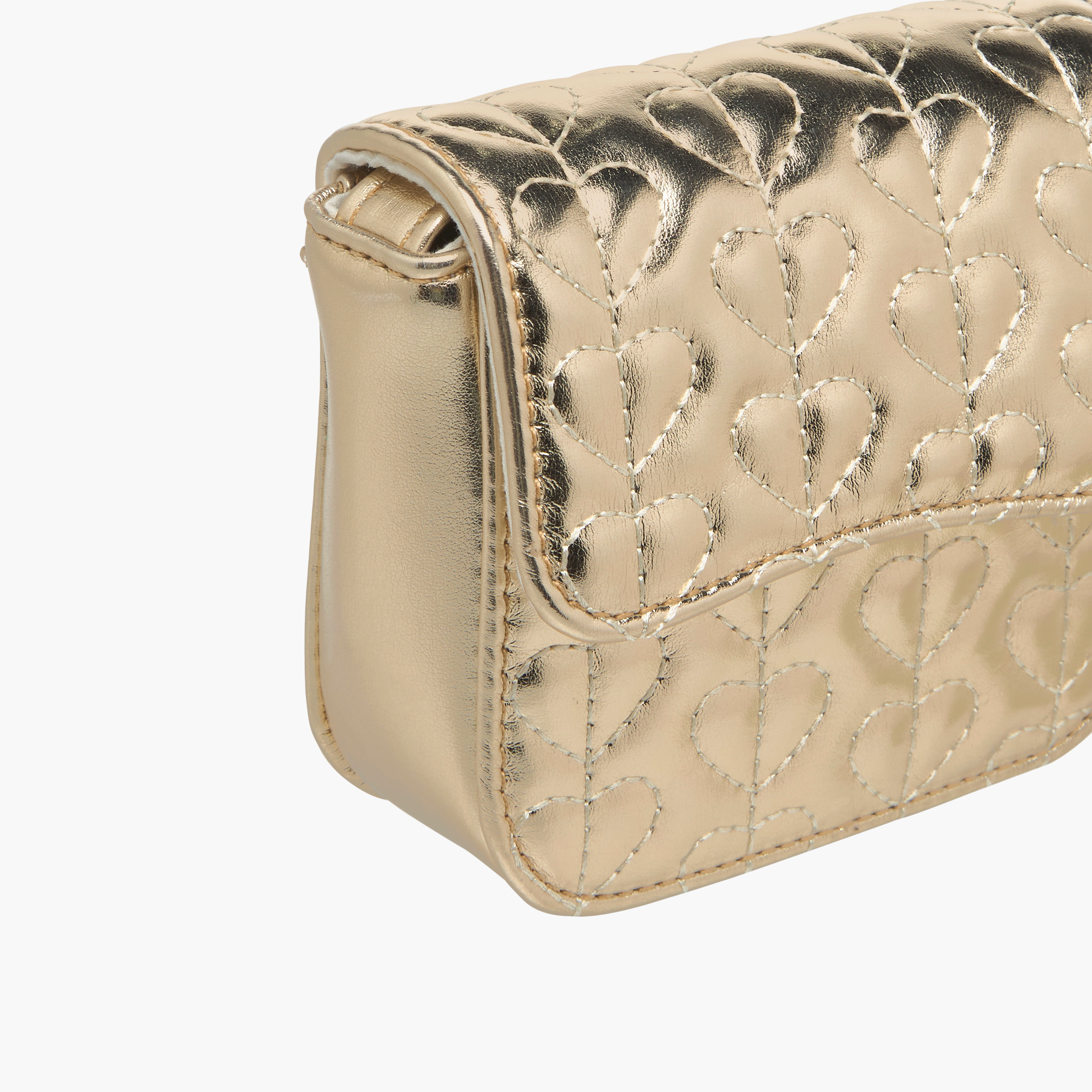 Flora Bella Heart Embroidered Crossbody Bag with Strap Handle and Flap Closure-girls-accessories-bags-image-4