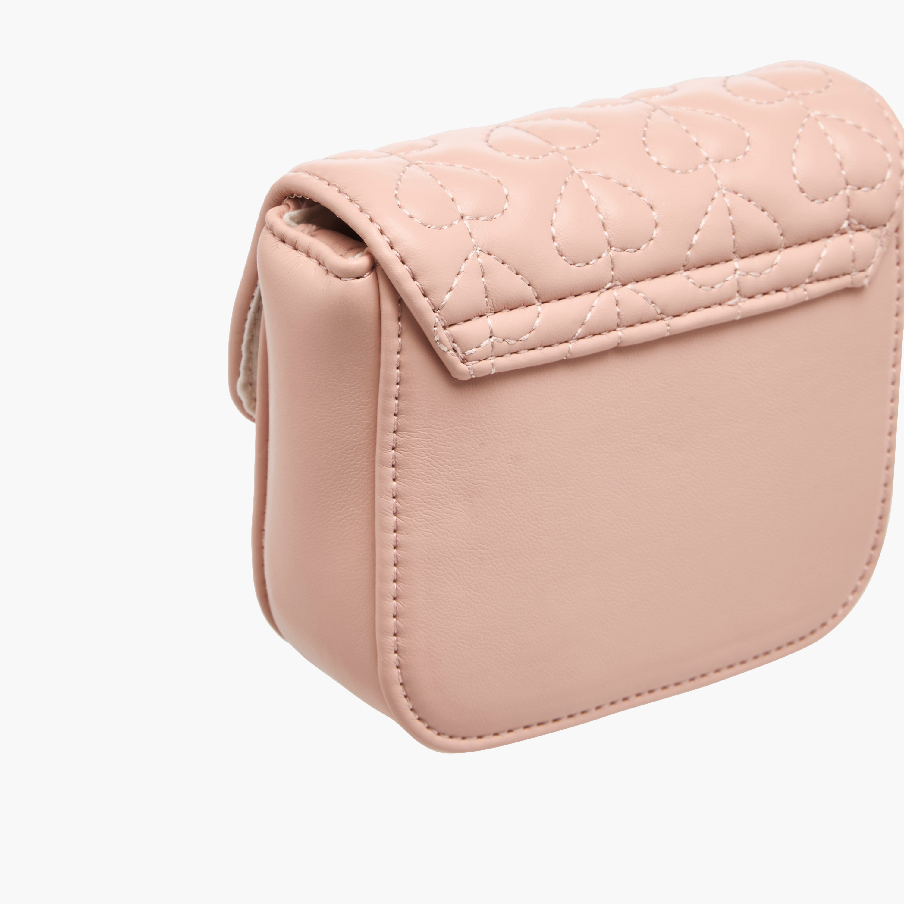 Flora Bella Heart Embroidered Crossbody Bag with Strap Handle and Flap Closure-girls-accessories-bags-image-5