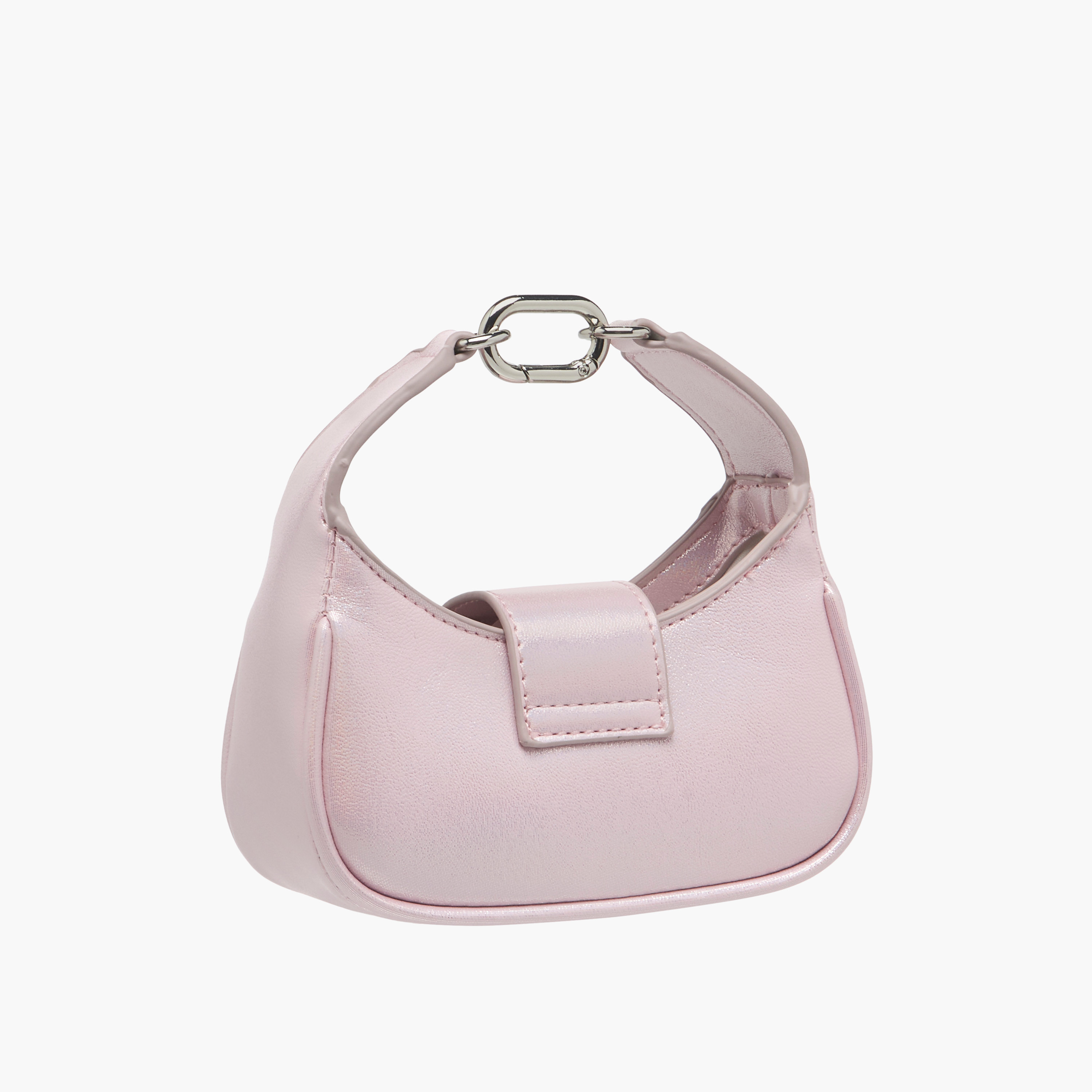 شنطة كروس بودي سادة بحزام قابل للفصل وطية إغلاق من فلورا بيلا-girls-accessories-bags-image-3
