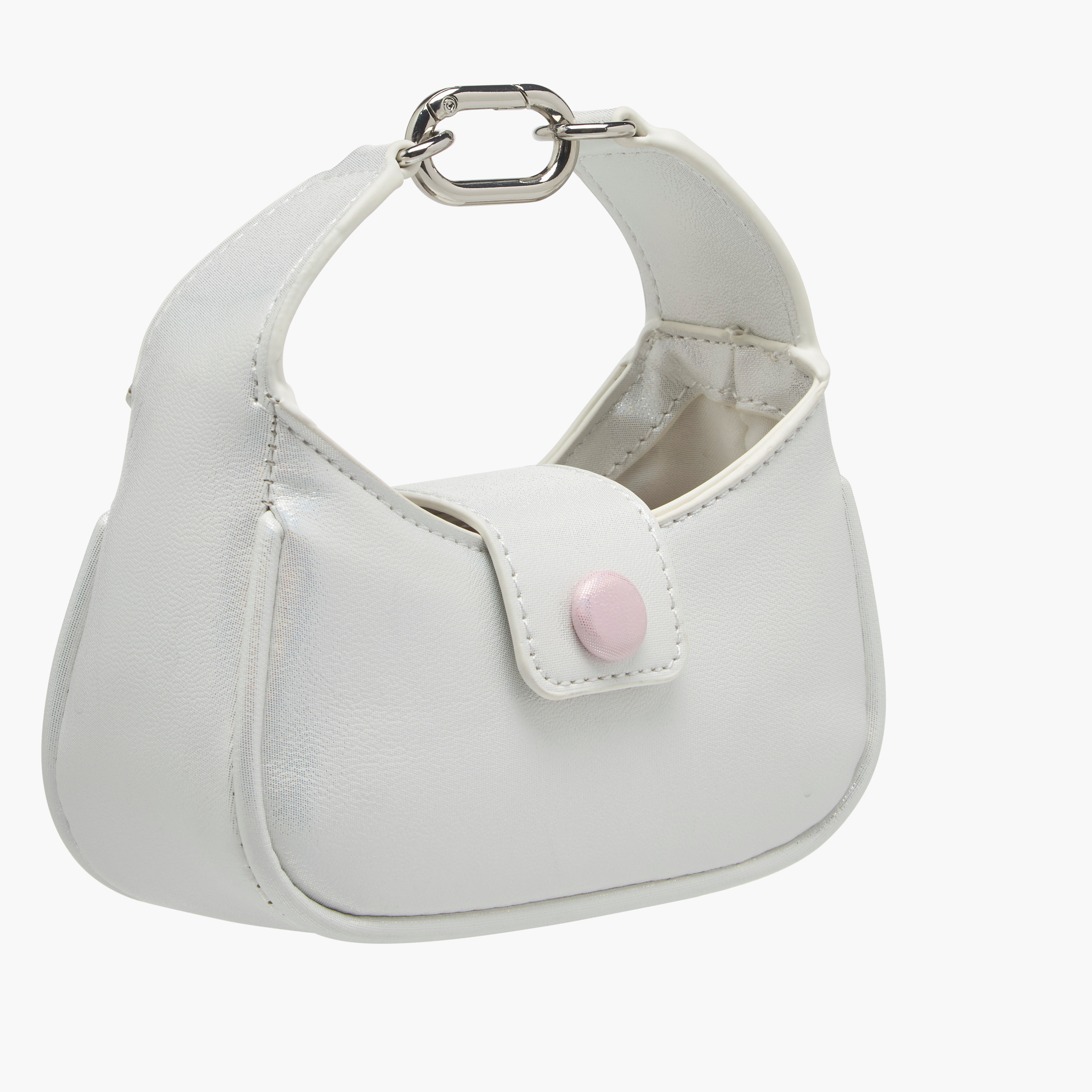 Flora Bella Solid Crossbody Bag with Detachable Strap and Flap Closure-girls-accessories-bags-image-4