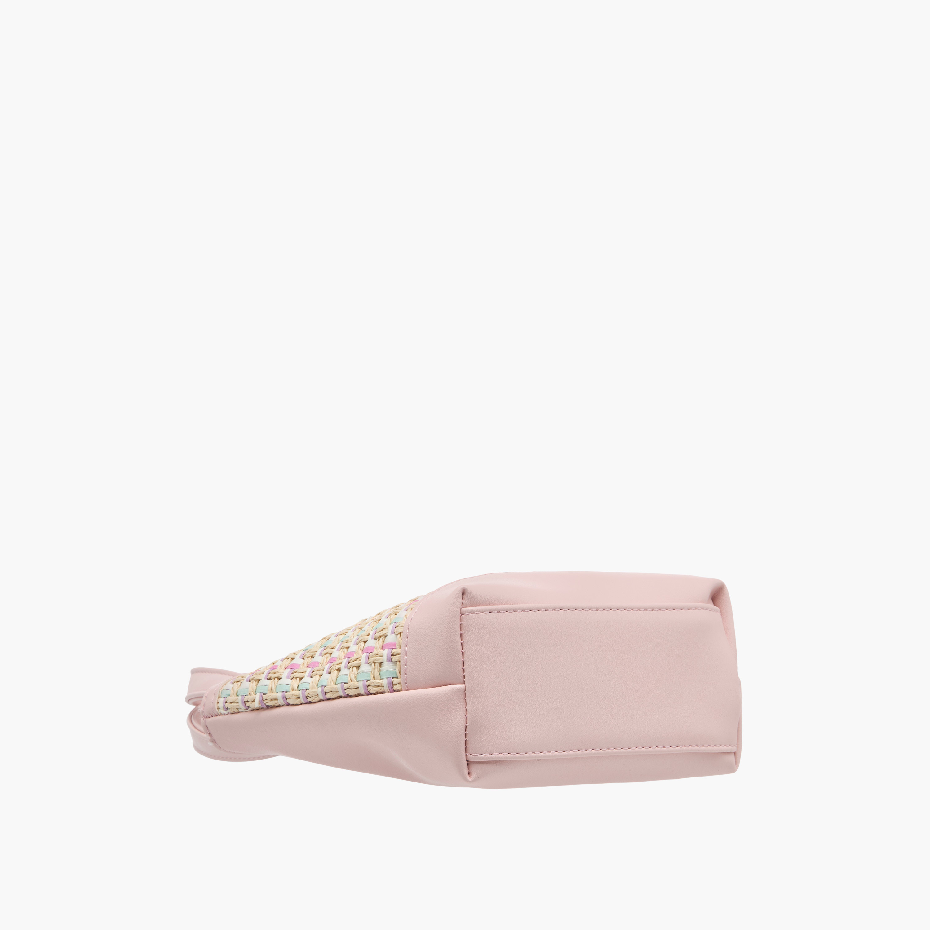 Flora Bella Textured Tote Bag with Double Handle and Snap Button Closure-girls-accessories-bags-image-6