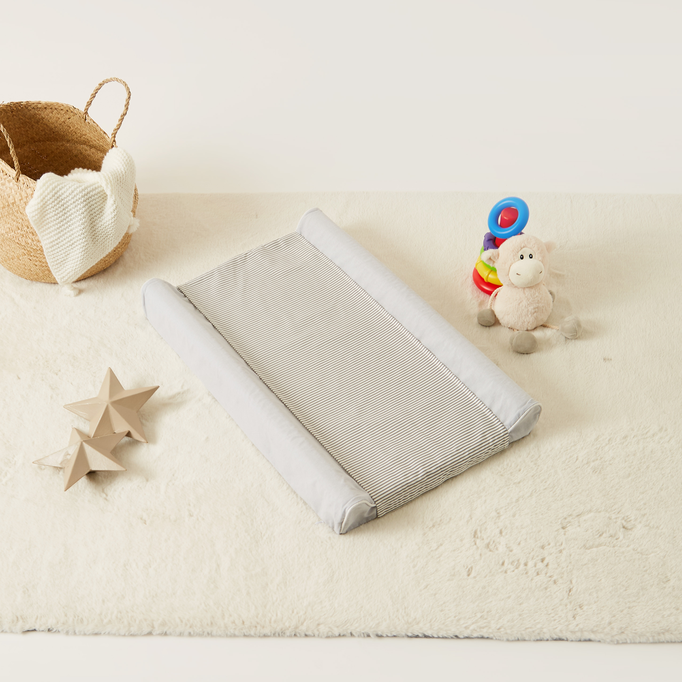 Giggles Striped Changing Pad-baby-bathandcare-changingtables-image-1