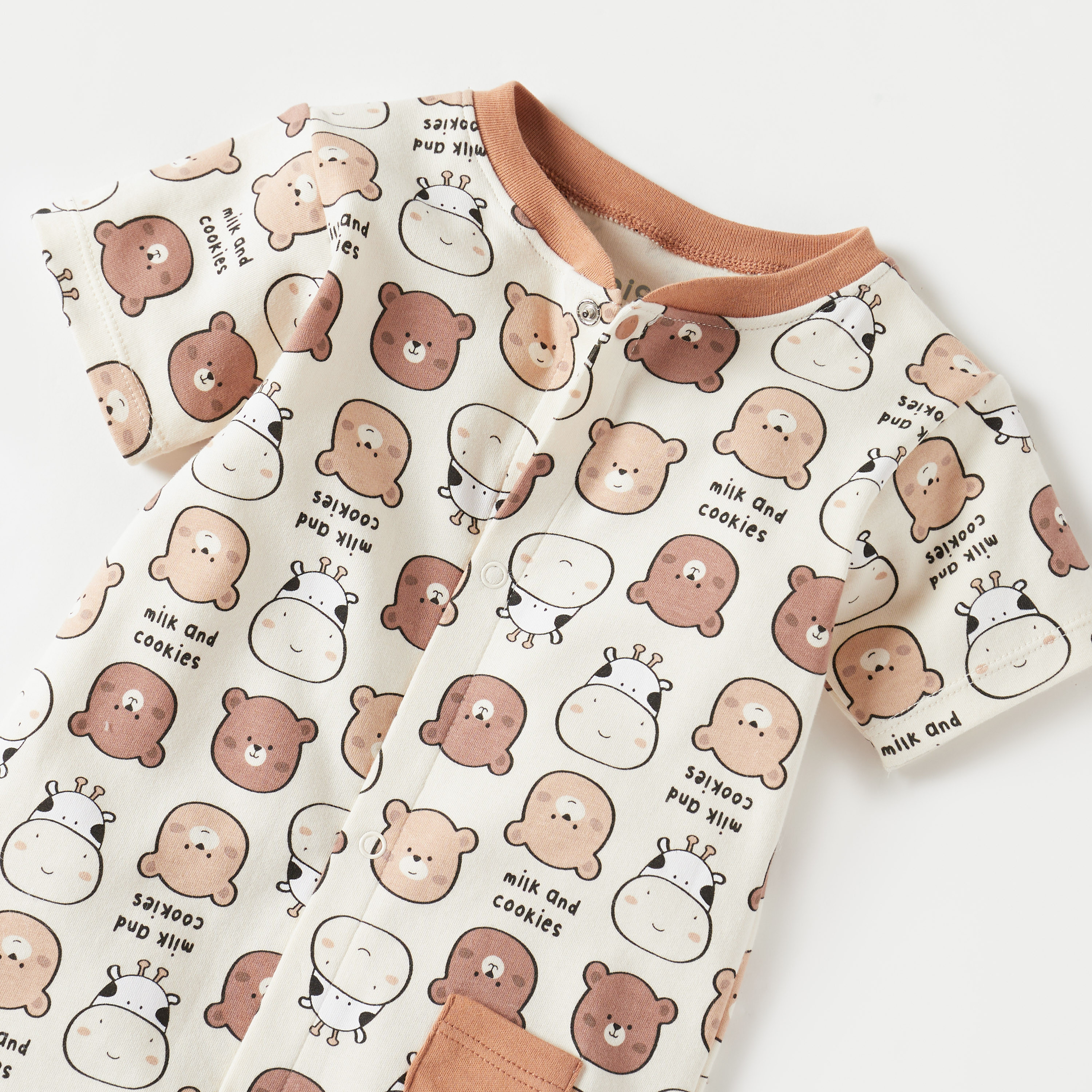 Juniors All-Over Print Romper with Short Sleeves-baby-boys-clothing-rompers-image-2