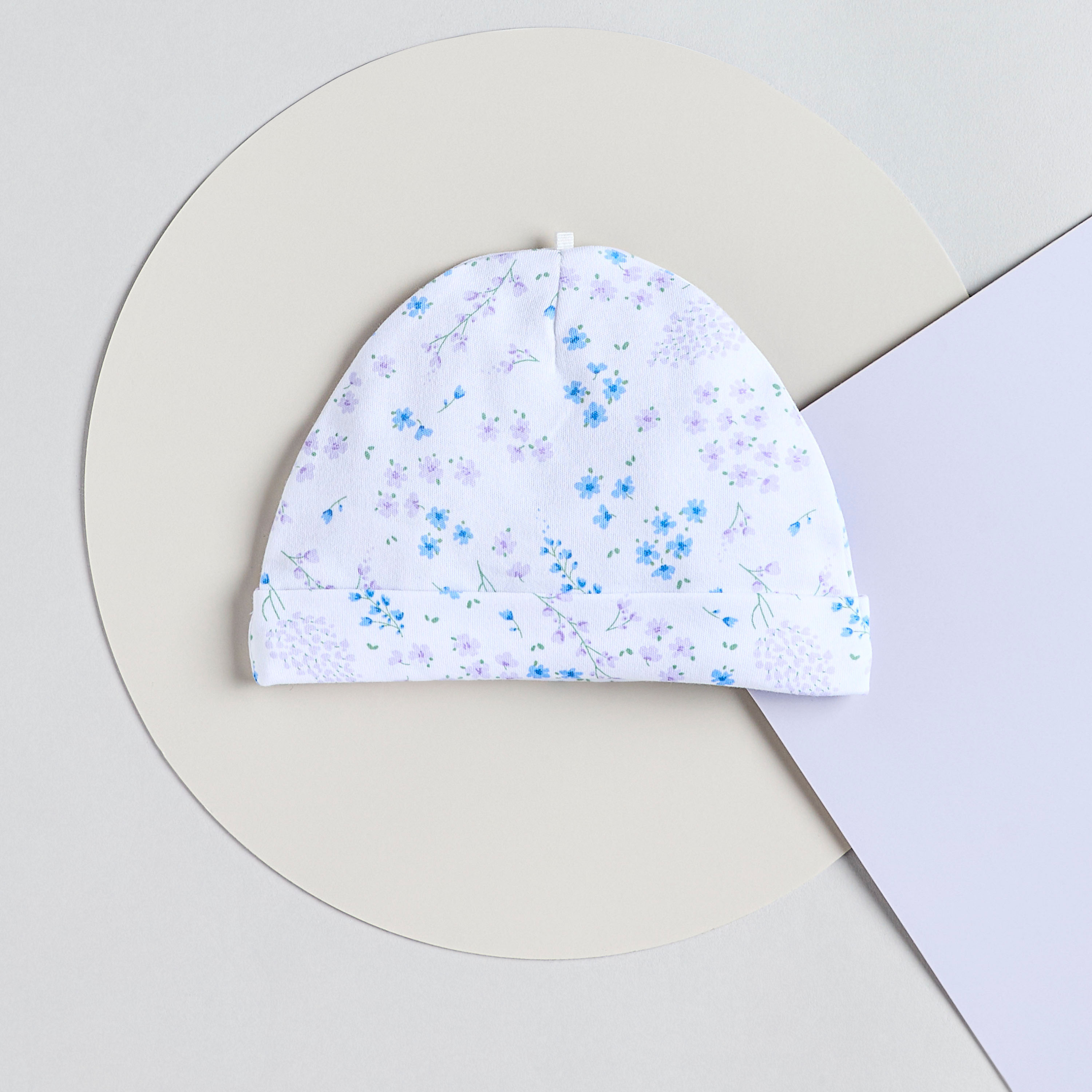 قبعة بيني بطبعات أزهار من جونيورز-baby-girls-accessories-caps-image-1