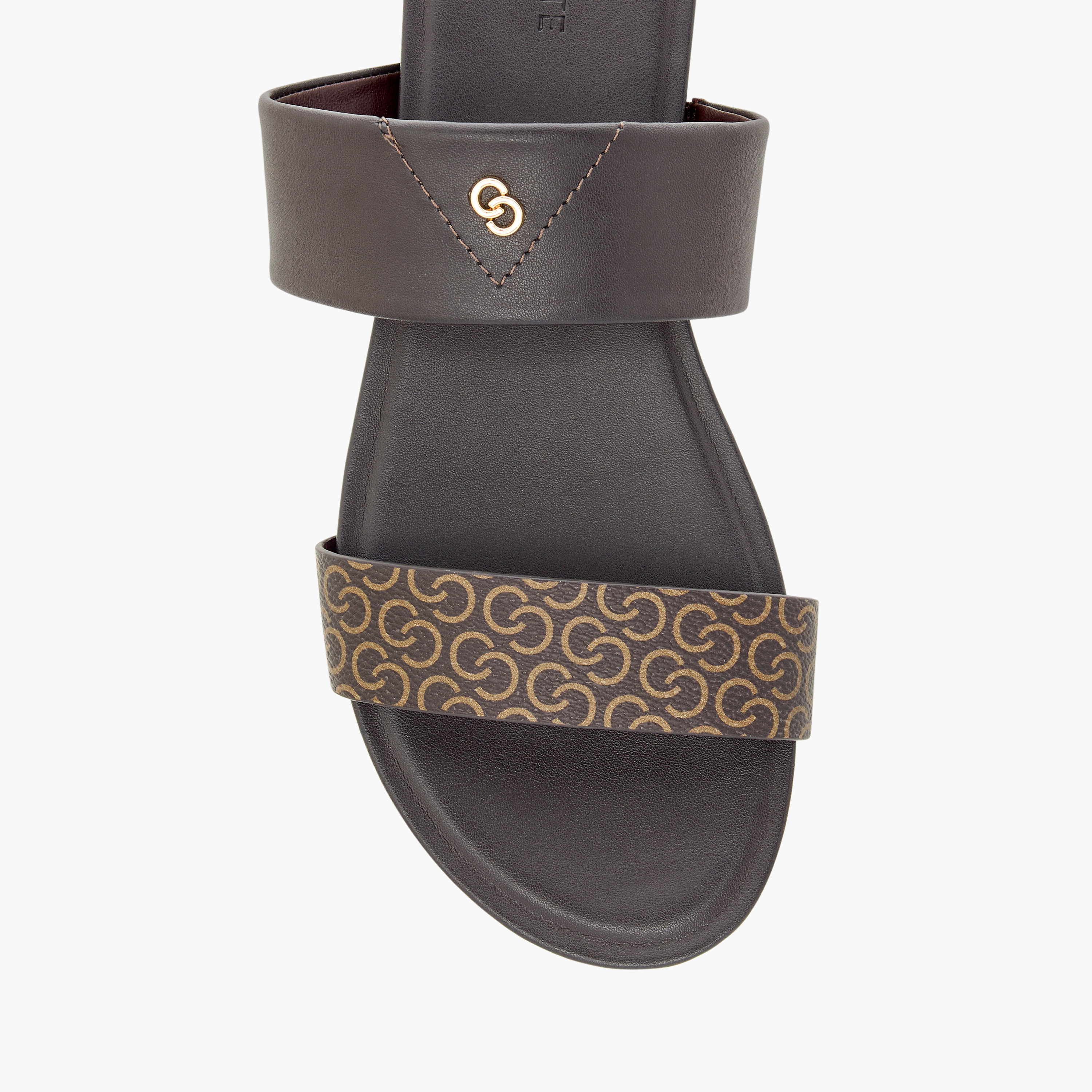 Celeste Women's Monogram Print Slip-On Sandals-women-shoes-flats-sandals-image-3