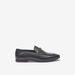Duchini Men's Metal Accent Slip-On Loafers-Loafers-thumbnail-1