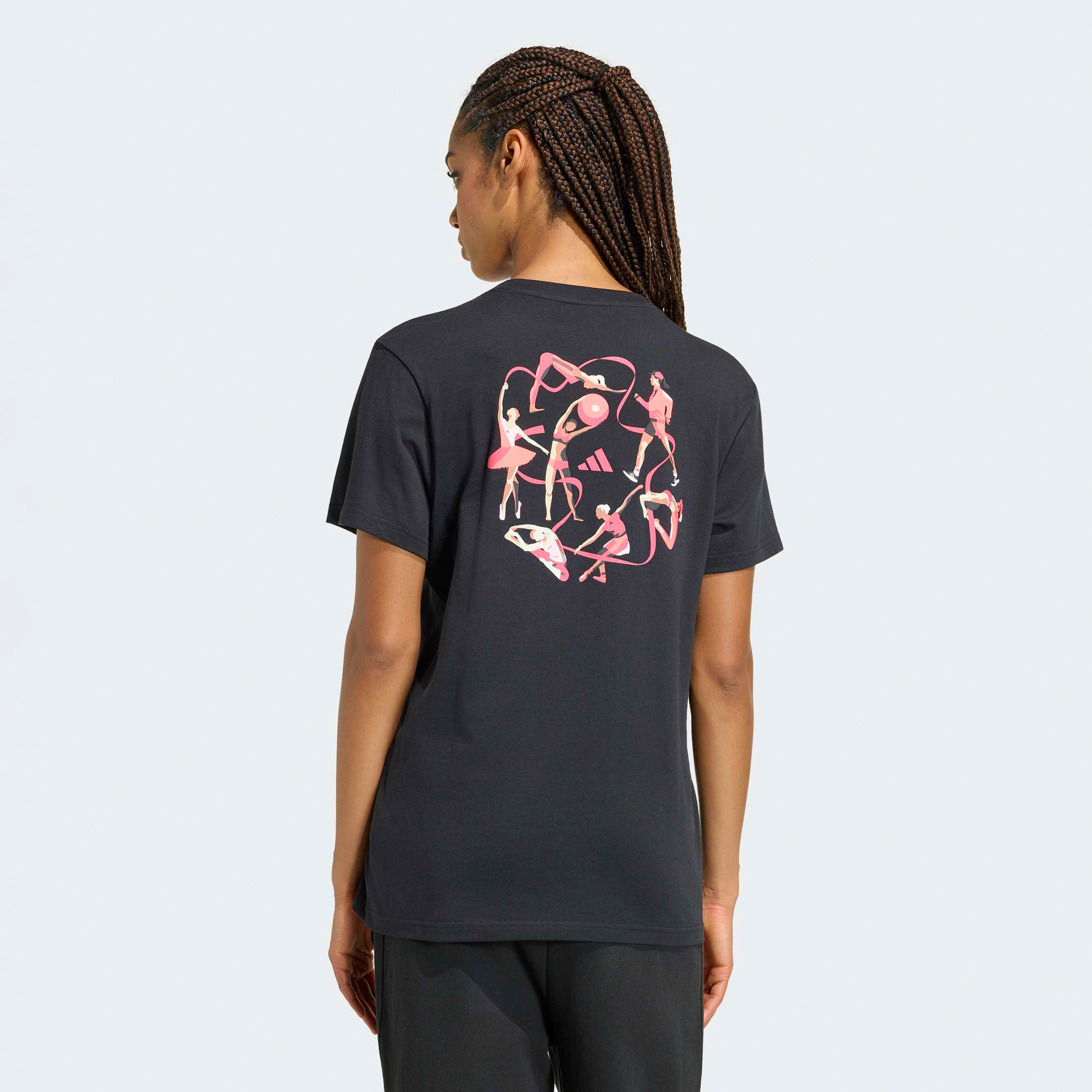 adidas Women Soft Sports Graphic Short Sleeve T-Shirt-sports-women-clothing-tshirtsandvests-image-3