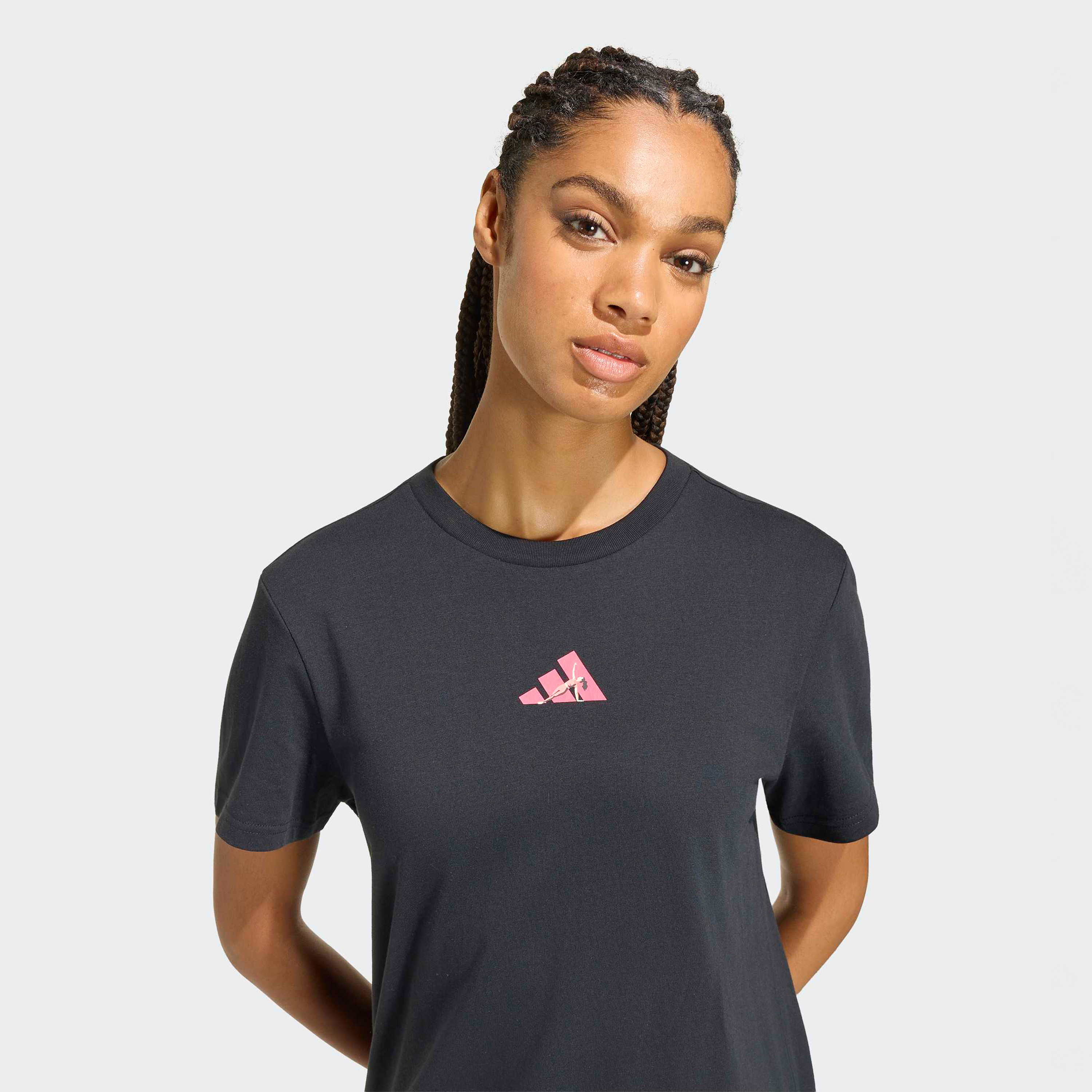 adidas Women Soft Sports Graphic Short Sleeve T-Shirt-sports-women-clothing-tshirtsandvests-image-4