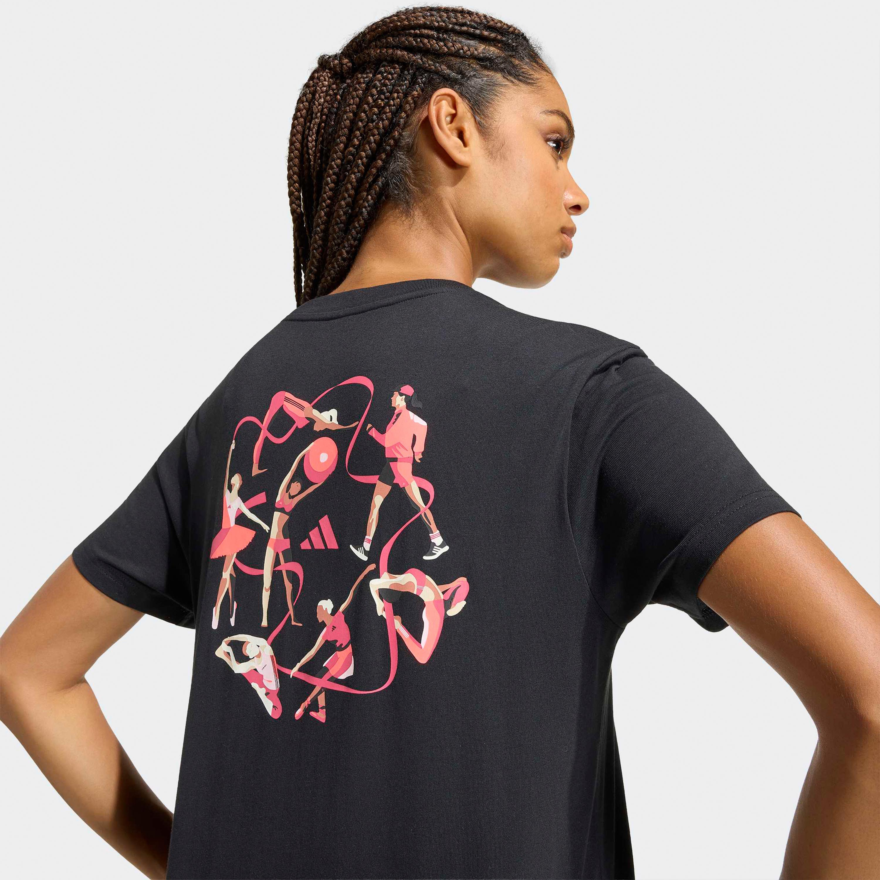 adidas Women Soft Sports Graphic Short Sleeve T-Shirt-sports-women-clothing-tshirtsandvests-image-5