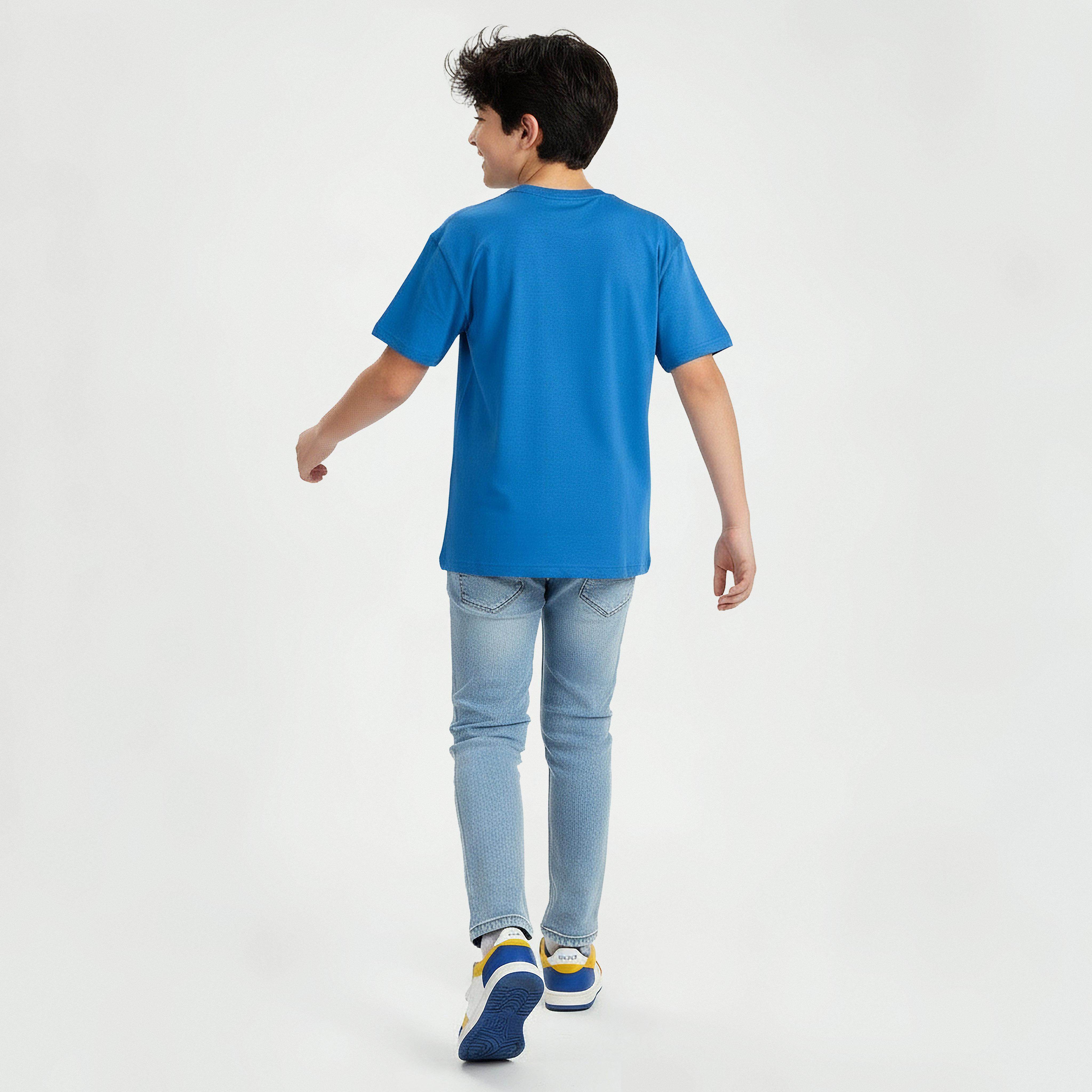 Crew Neck Short Sleeves T-shirt with Sonic the Hedgehog Print-boys-clothing-tshirtsandpolos-image-2