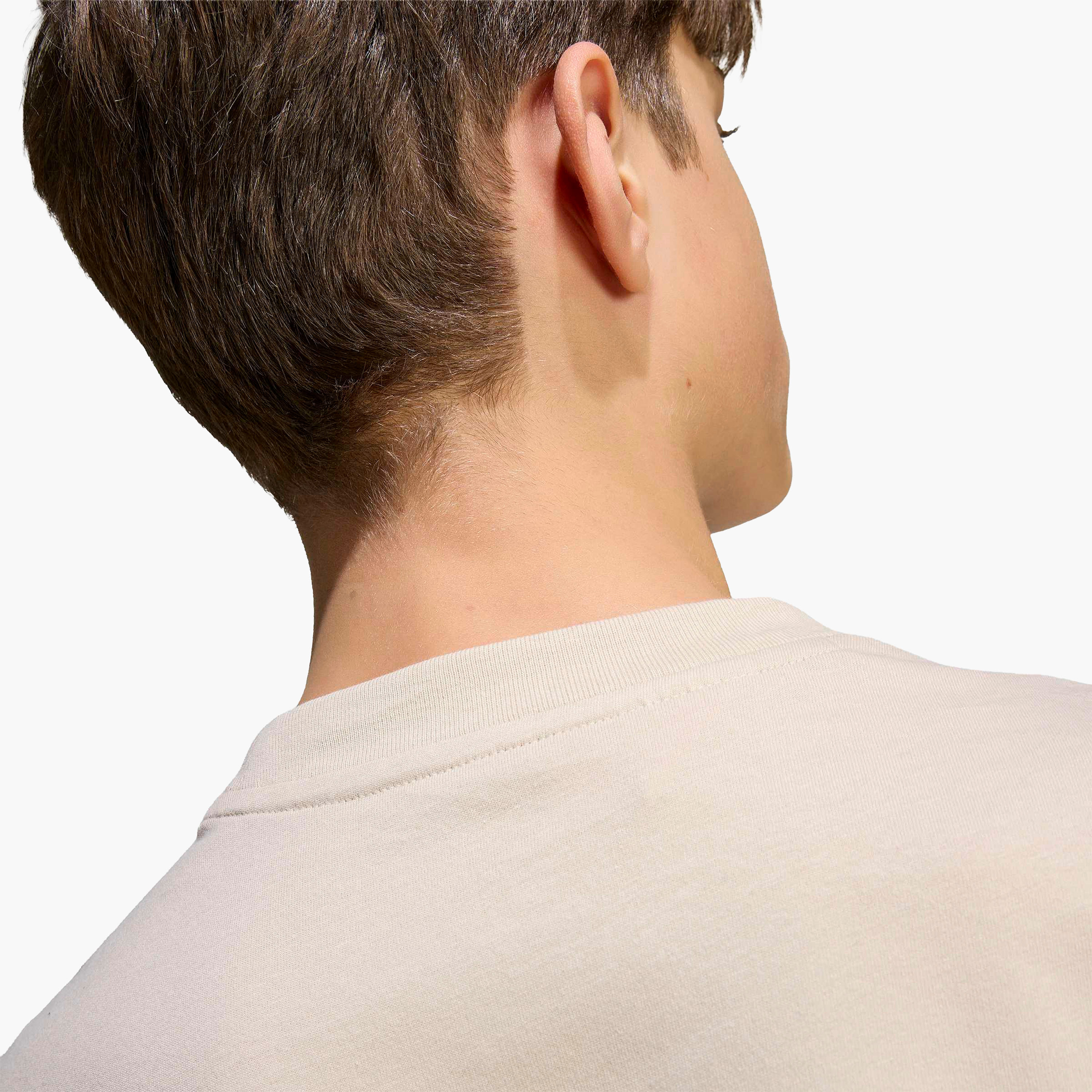 تيشيرت بياقة مستديرة وأكمام قصيرة وطبعات شعار من أديداس-sports-boys-clothing-tops-image-7