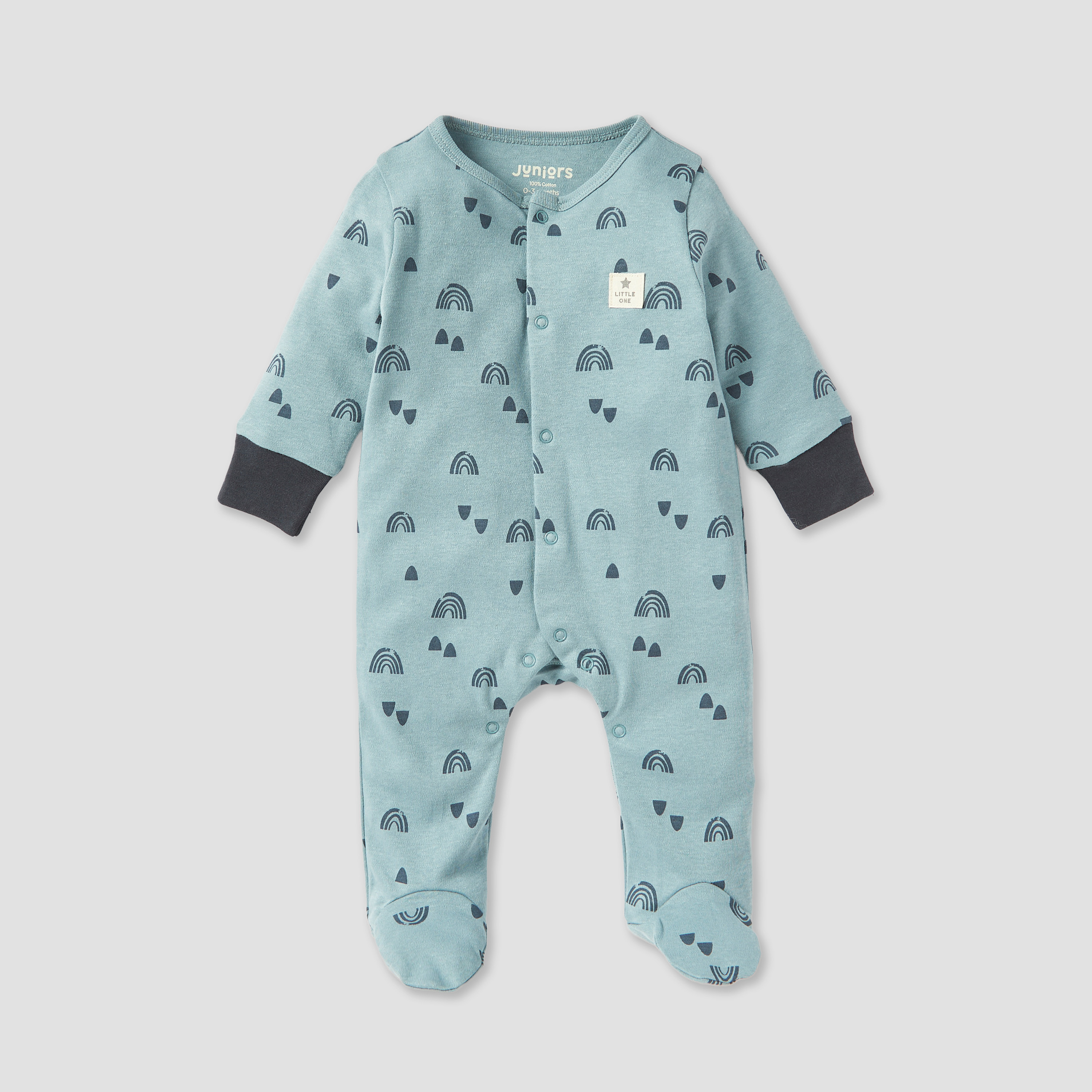 Juniors All-Over Print Sleepsuit with Long Sleeves - Set of 3-baby-boys-clothing-nightwear-sleepsuits-image-4