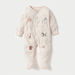 Juniors Printed Sleepsuit with Long Sleeves and Snap Button Closure - Set of 3-Sleepsuits-thumbnail-1