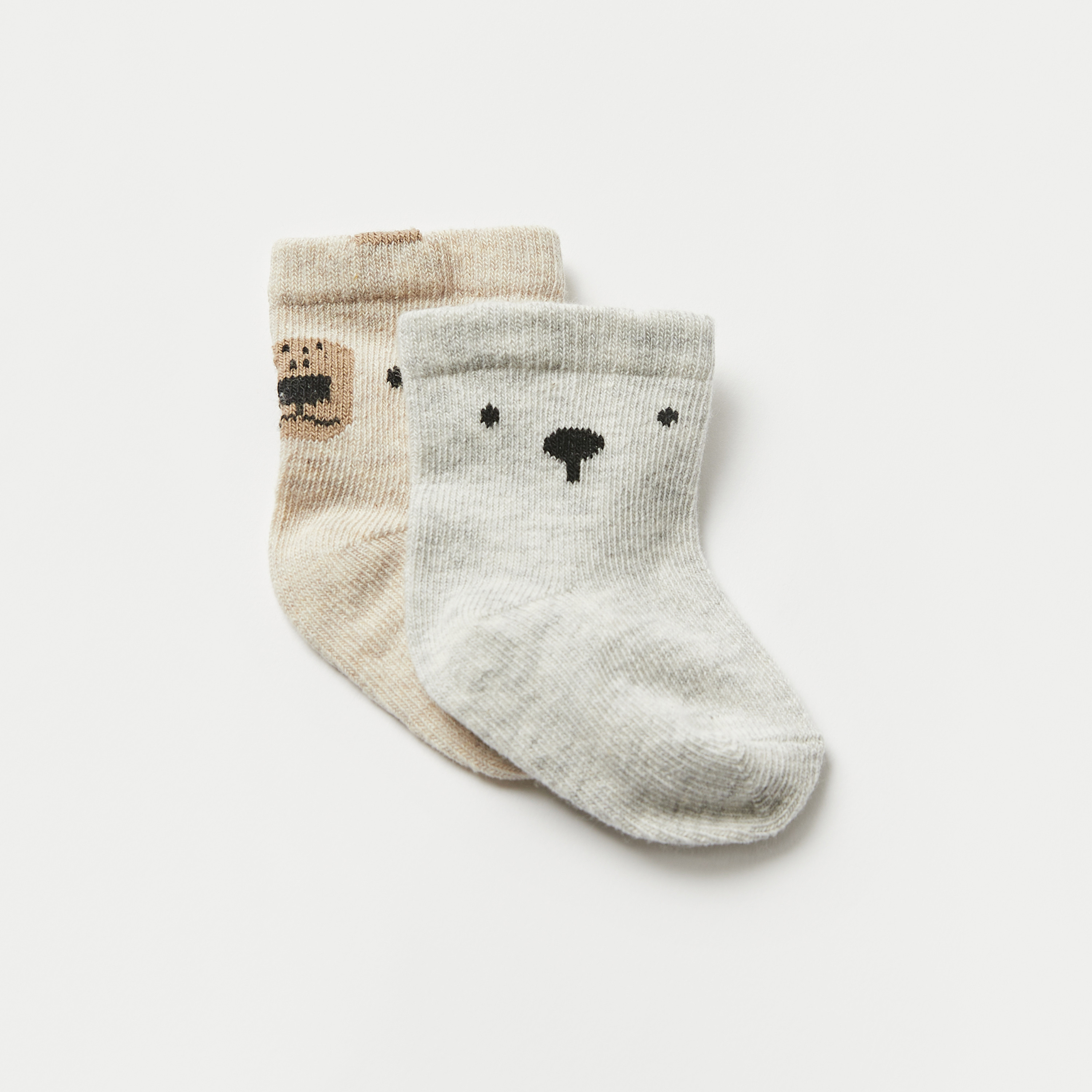 Juniors Printed Ankle Length Socks - Set of 2-promo_babyshop_Buy3for1_OMN230426-image-2