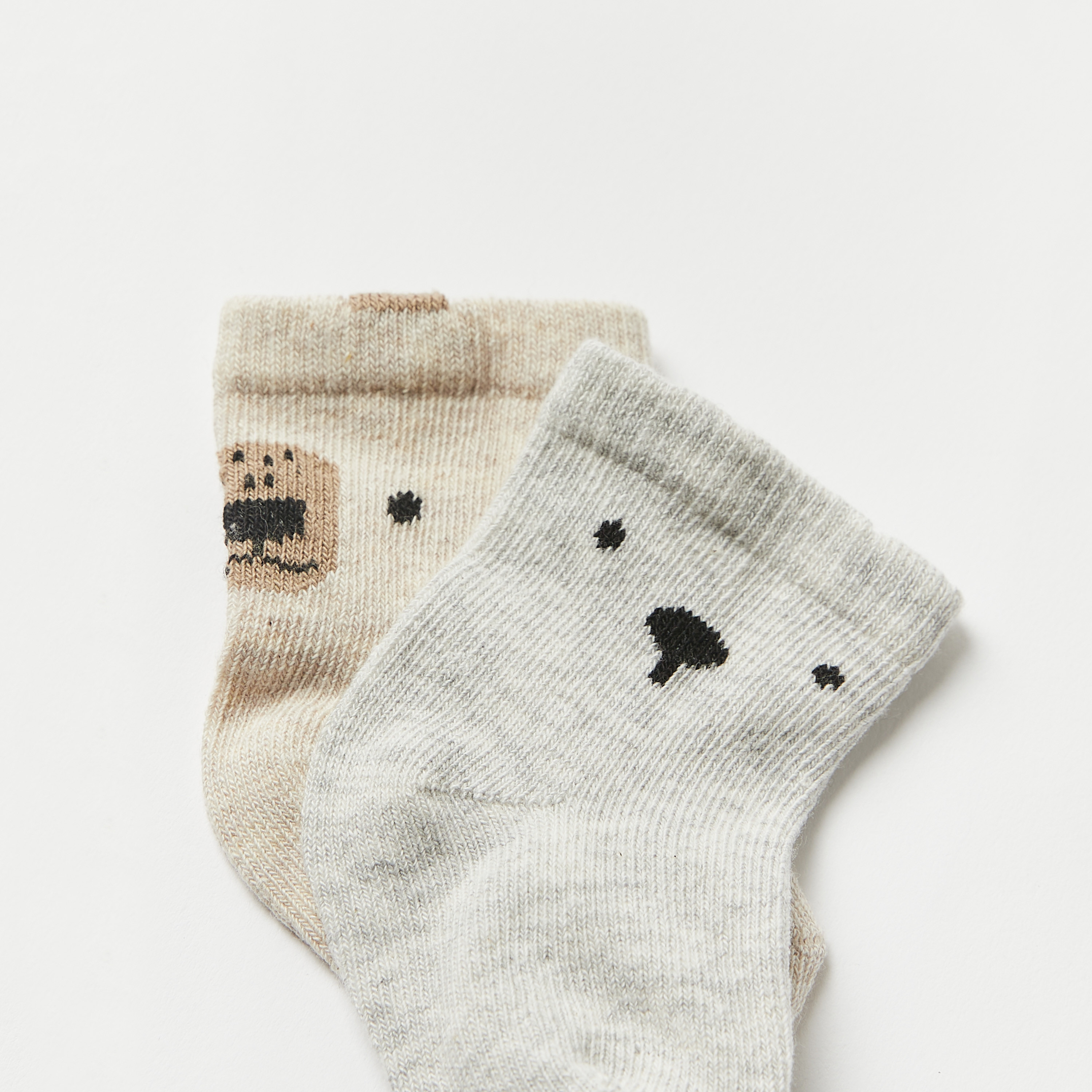 Juniors Printed Ankle Length Socks - Set of 2-promo_babyshop_Buy3for1_OMN230426-image-3