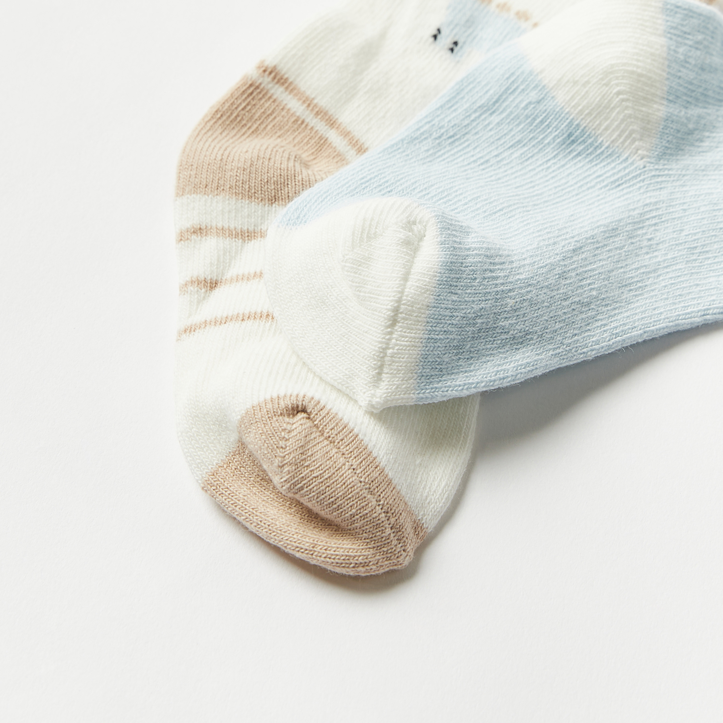 Juniors Printed Ankle Length Socks - Set of 2-promo_babyshop_Buy3for1_OMN230426-image-4