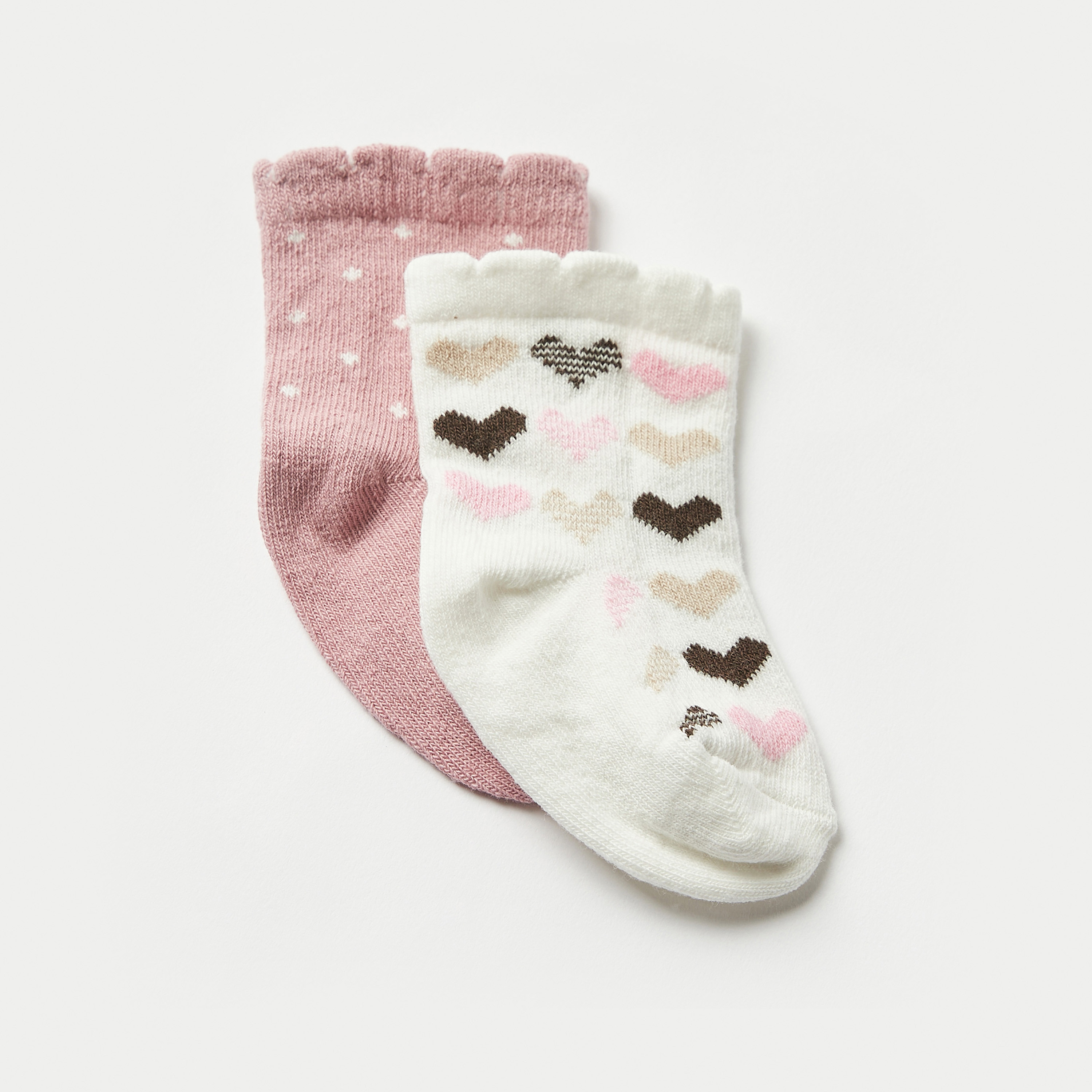Juniors Printed Ankle Length Socks - Set of 2-promo_babyshop_Buy3for1_OMN230426-image-2